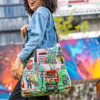 Basquiat IN ITALIAN Crossbody Bag - Wynwood Walls Shop