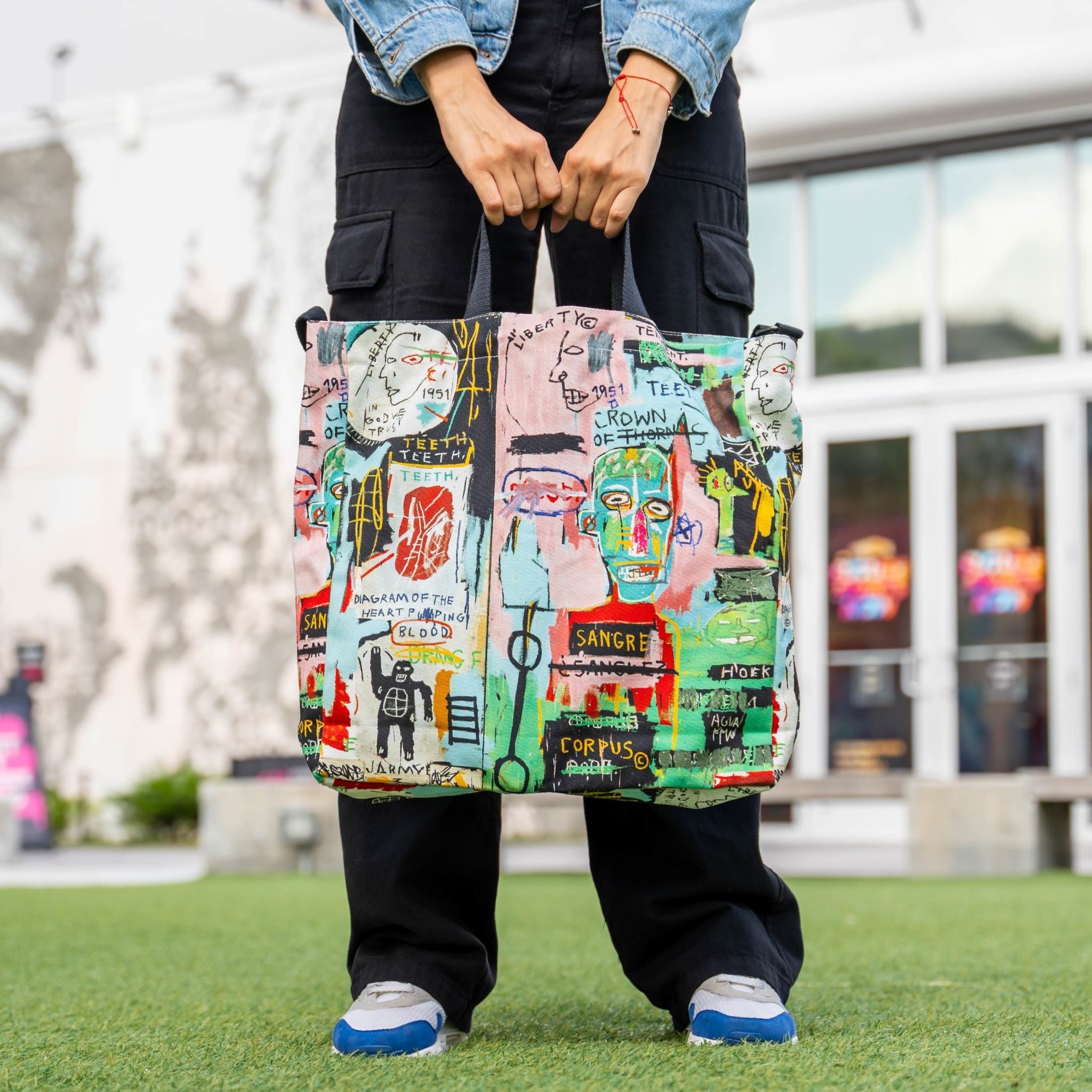 Basquiat IN ITALIAN Crossbody Bag - Wynwood Walls Shop