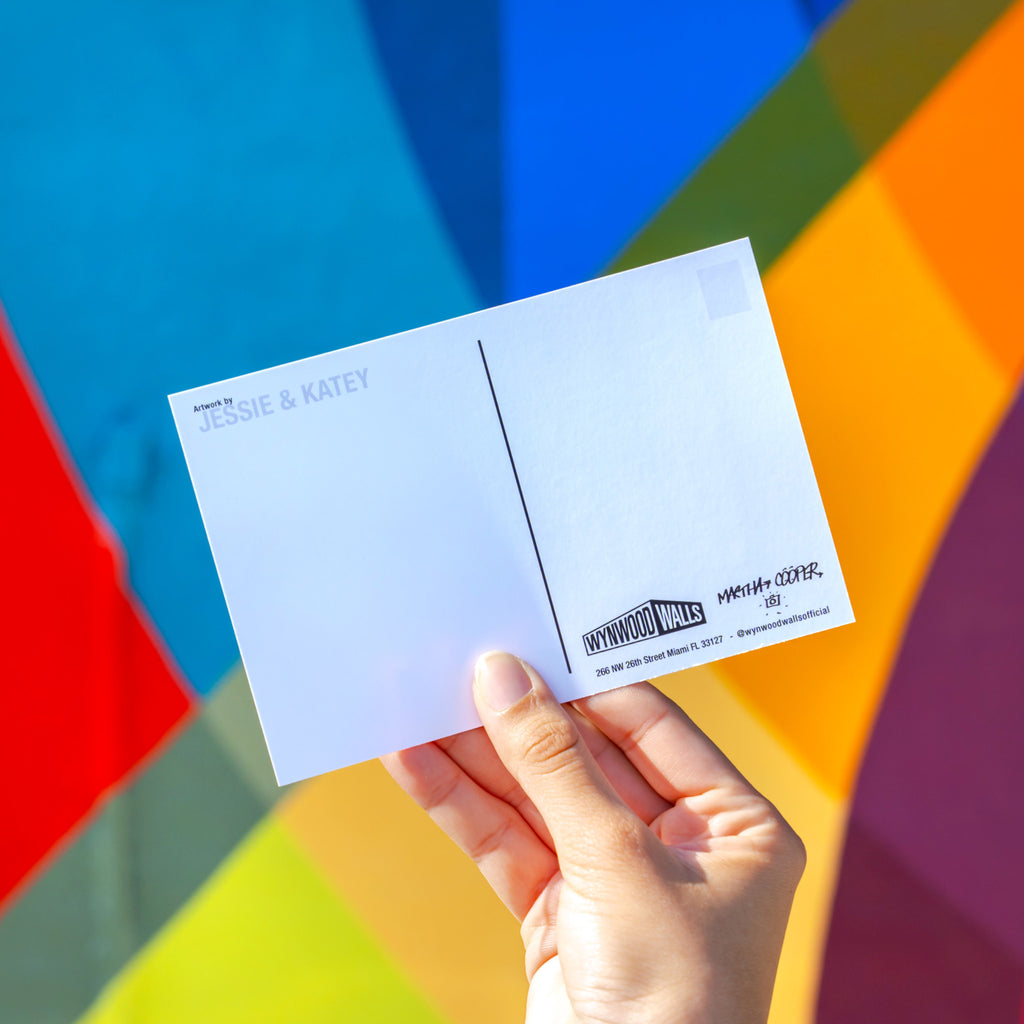 Jessie & Katey Postcard 2022 - Wynwood Walls Shop