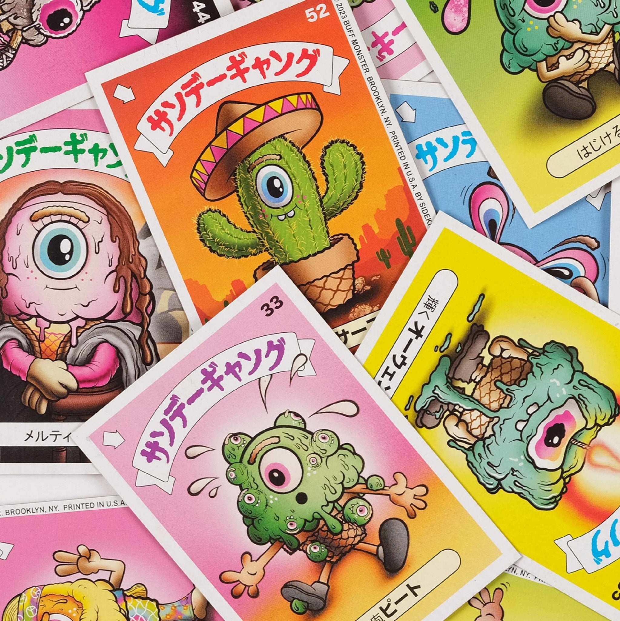Melty Misfits Series 2 by Buff Monster: Dive into Japanese Art