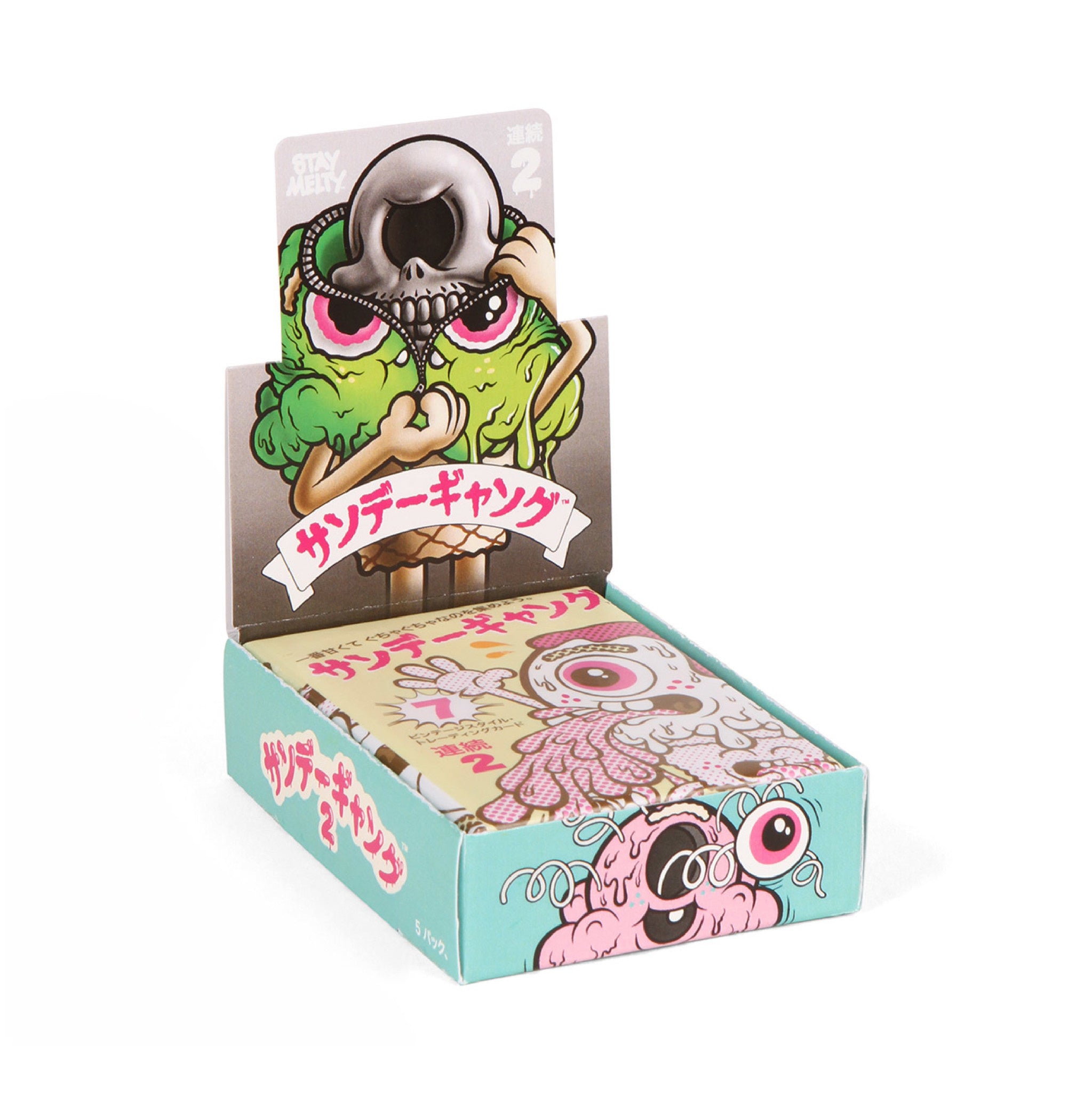 Japanese Series 2 Mini Melty Misfits by Buff Monster