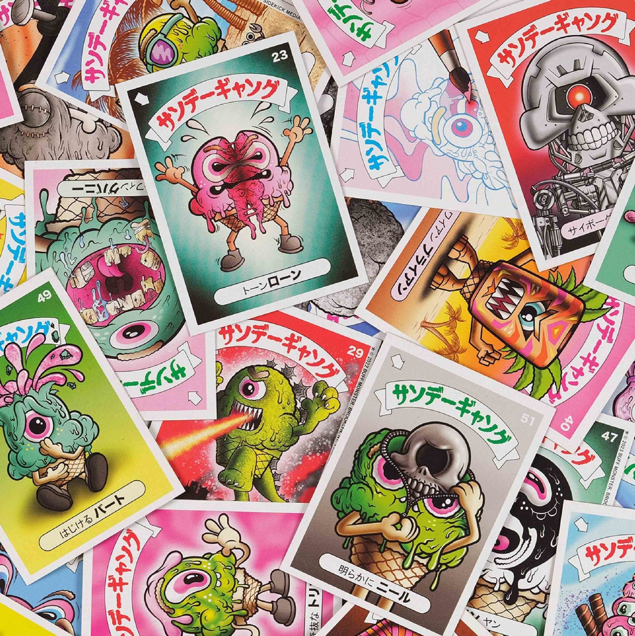 Buff Monster Japanese Series 2 Melty Misfits | Contemporary