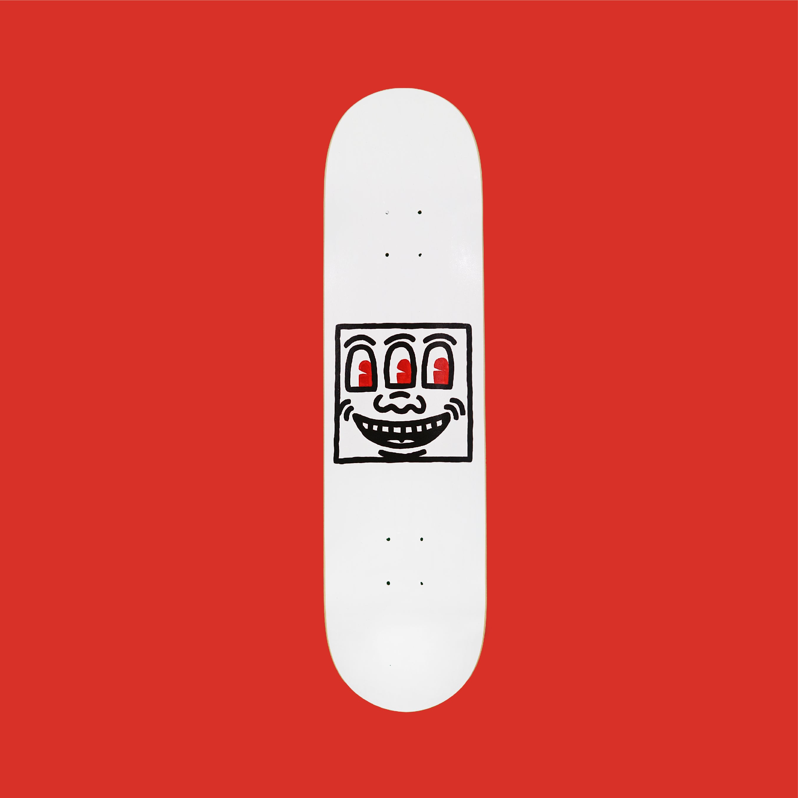 Keith Haring Untitled (Smile) Skate Deck