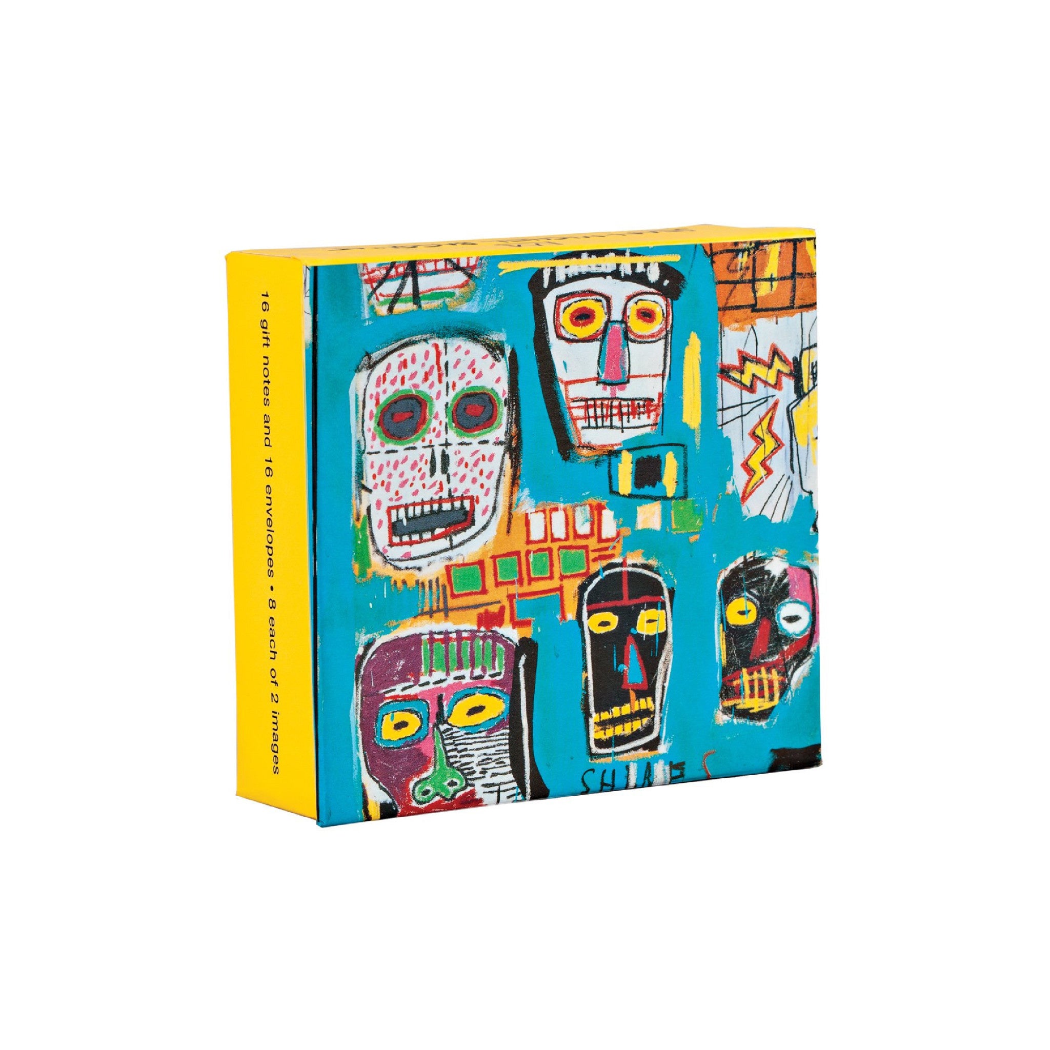 Jean-Michel Basquiat Mini FlipTop Notecard Box - Wynwood Walls Shop