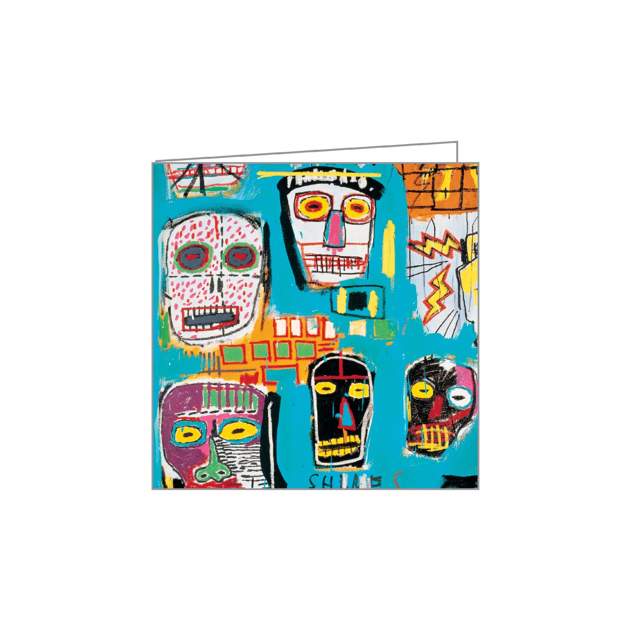 Jean-Michel Basquiat Mini FlipTop Notecard Box - Wynwood Walls Shop