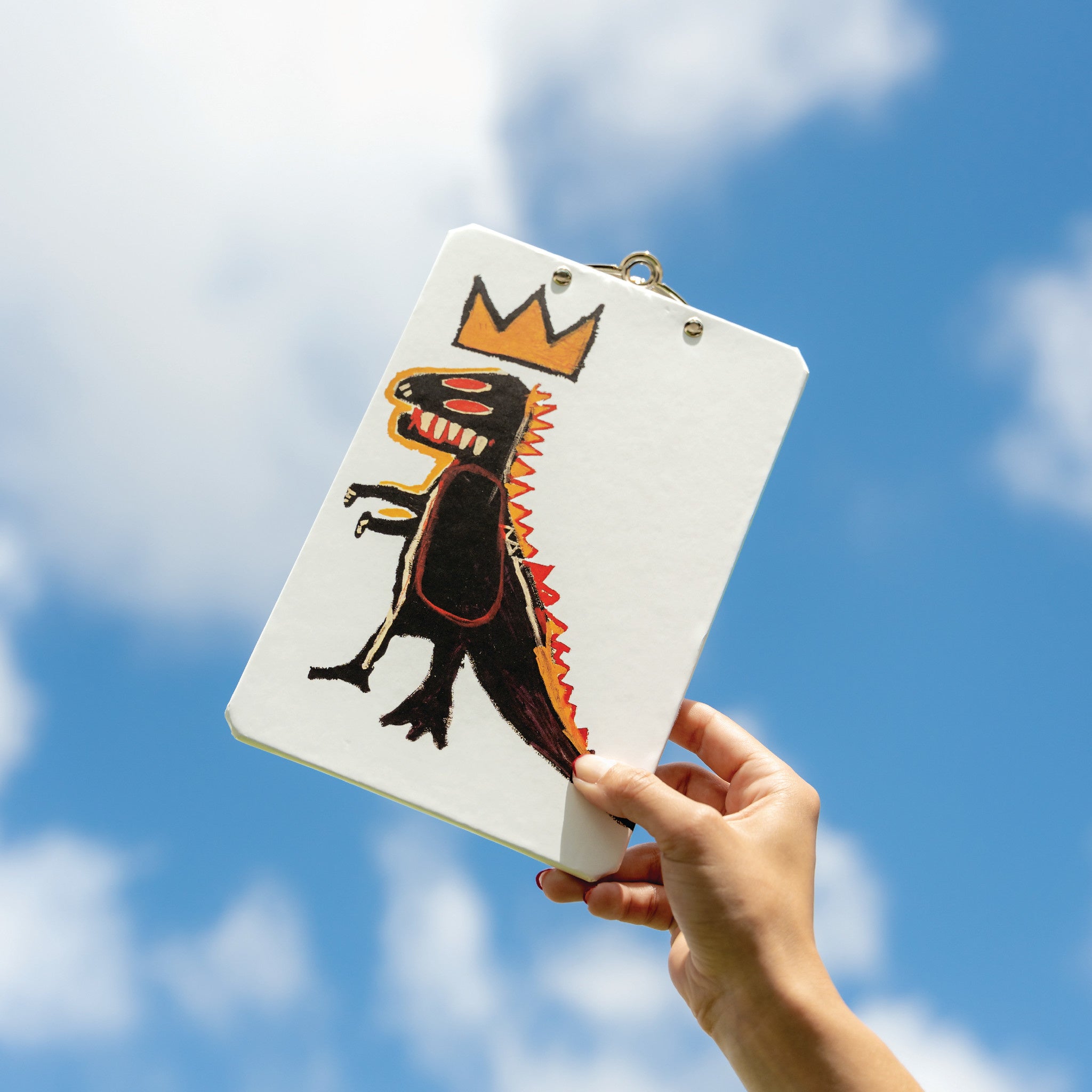 Jean-Michel Basquiat Mini Clipboard, Dino (Pez Dispenser) - Wynwood Walls Shop