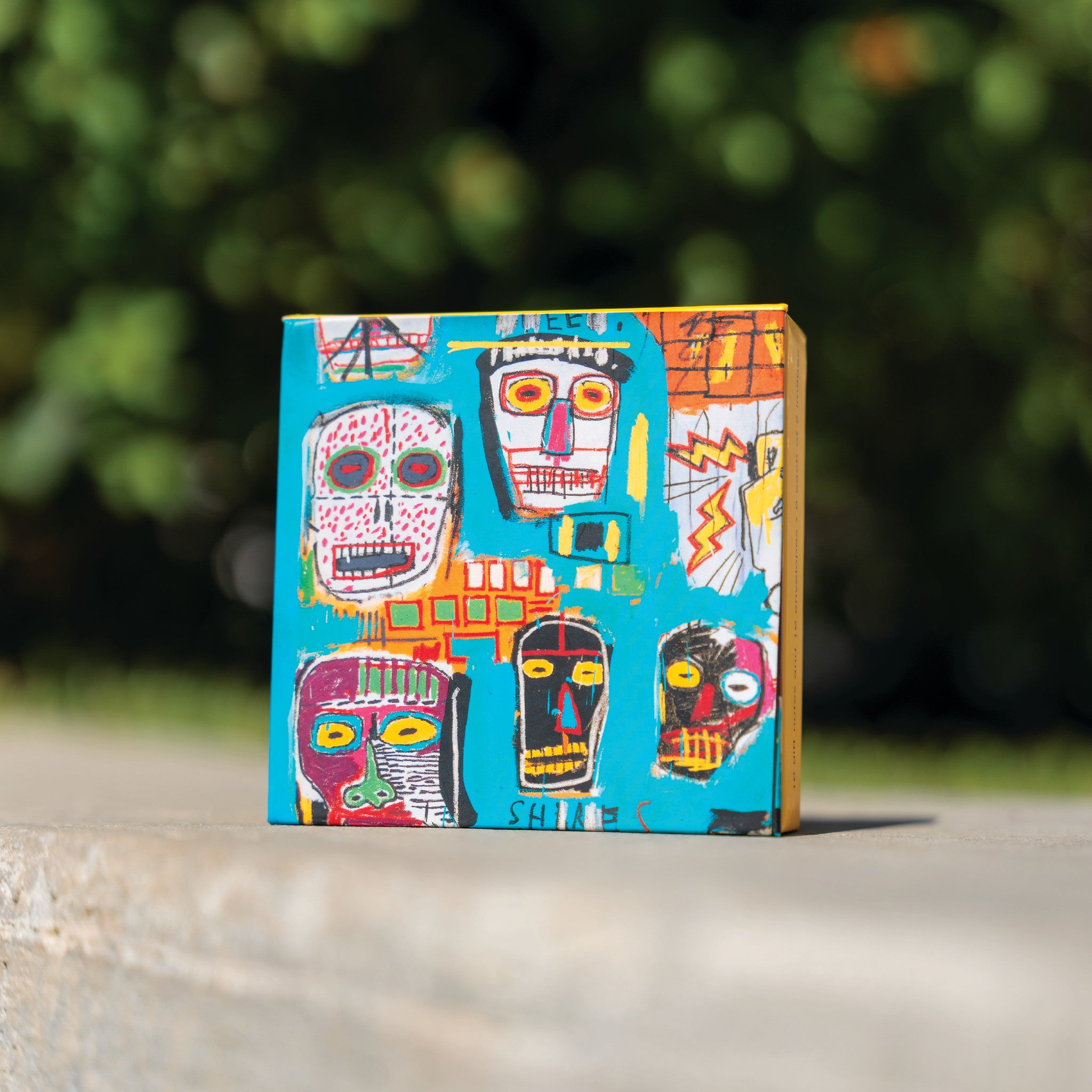 JeanMichel Basquiat Mini FlipTop Notecard Box The Wynwood Walls Shop