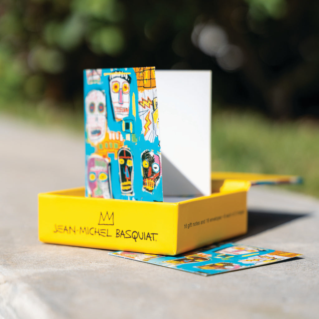 Jean-Michel Basquiat Mini FlipTop Notecard Box - Wynwood Walls Shop