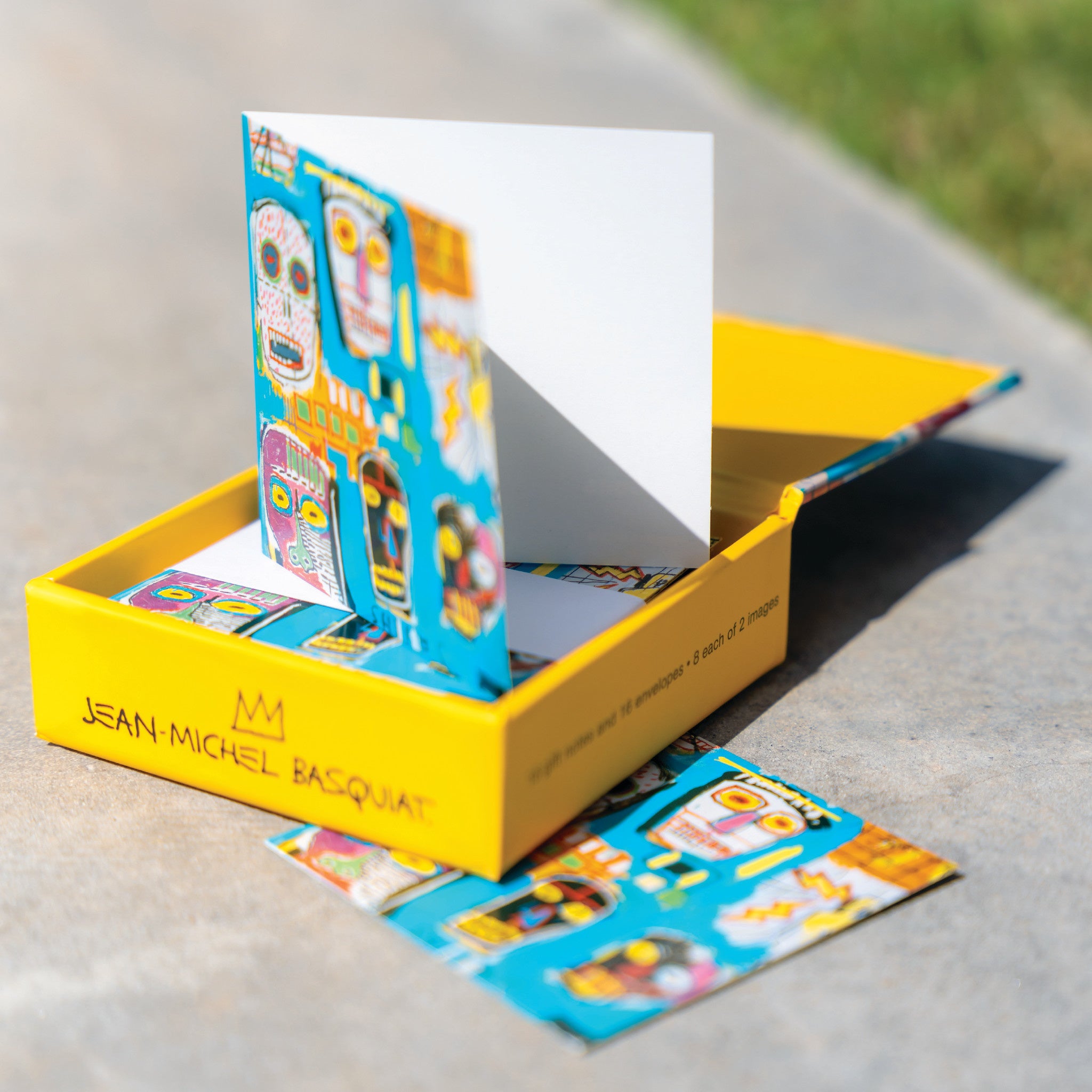 Jean-Michel Basquiat Mini FlipTop Notecard Box - Wynwood Walls Shop
