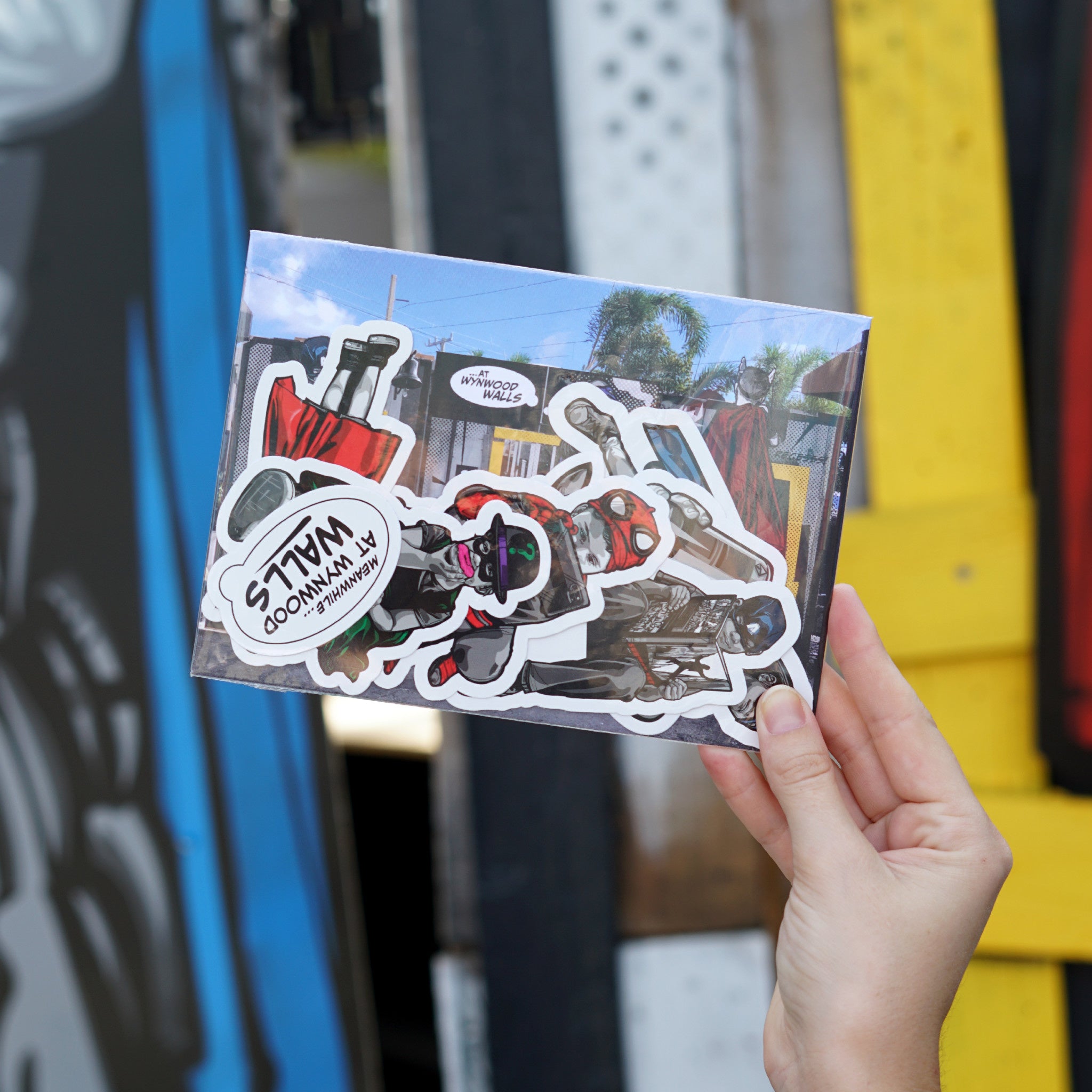Joe Iurato - Agents of Change Sticker Pack - Wynwood Walls Shop