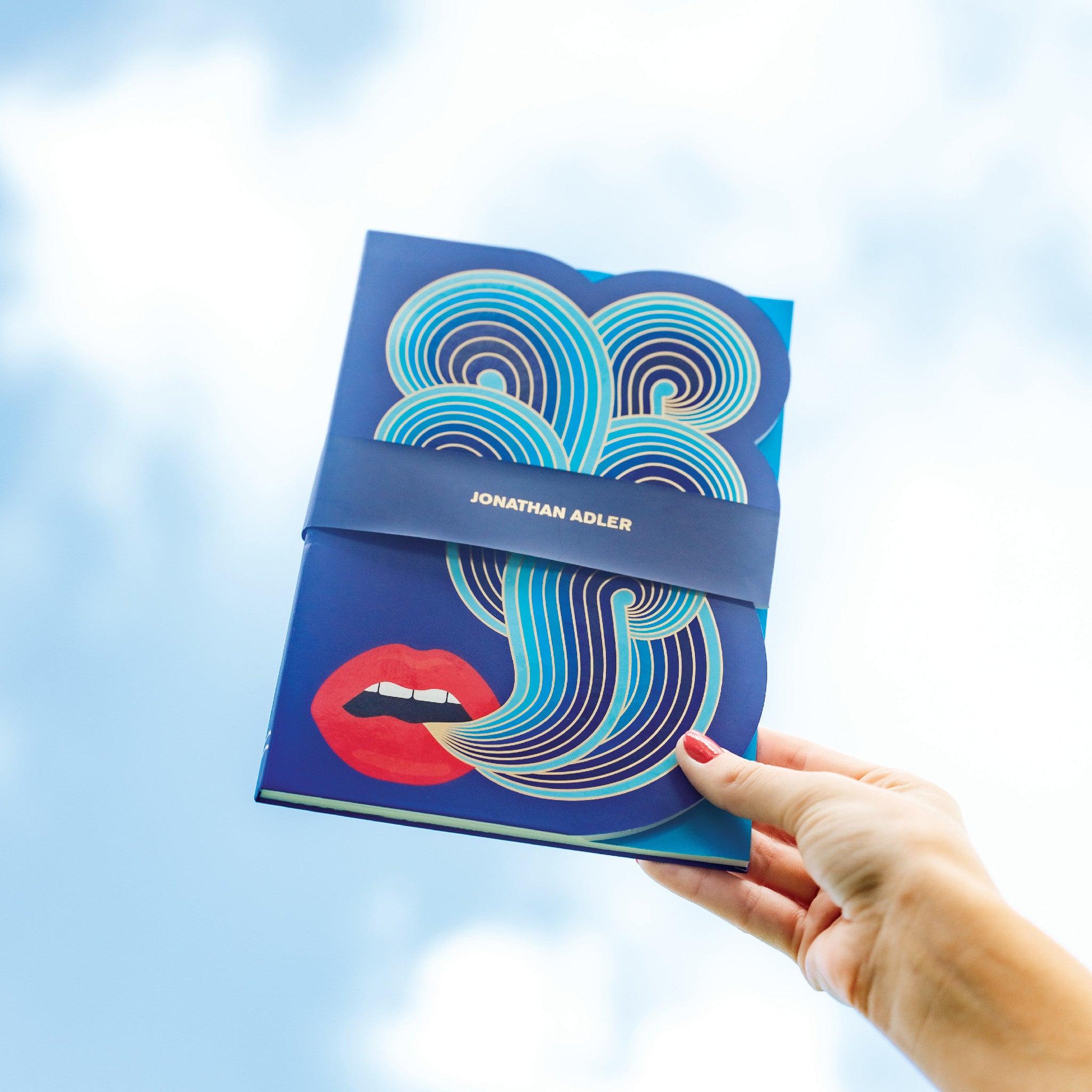 Journal Diecut Lips Jonathan Adler Secondary image