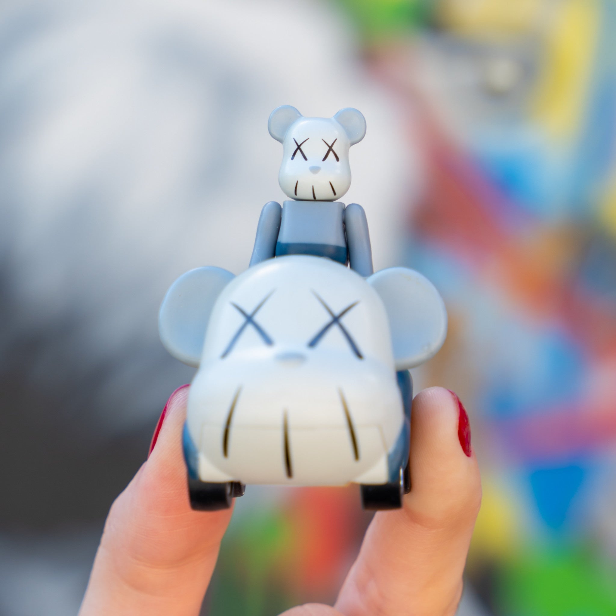 KAWS Be@rbrick x Takara Tomy - Gray