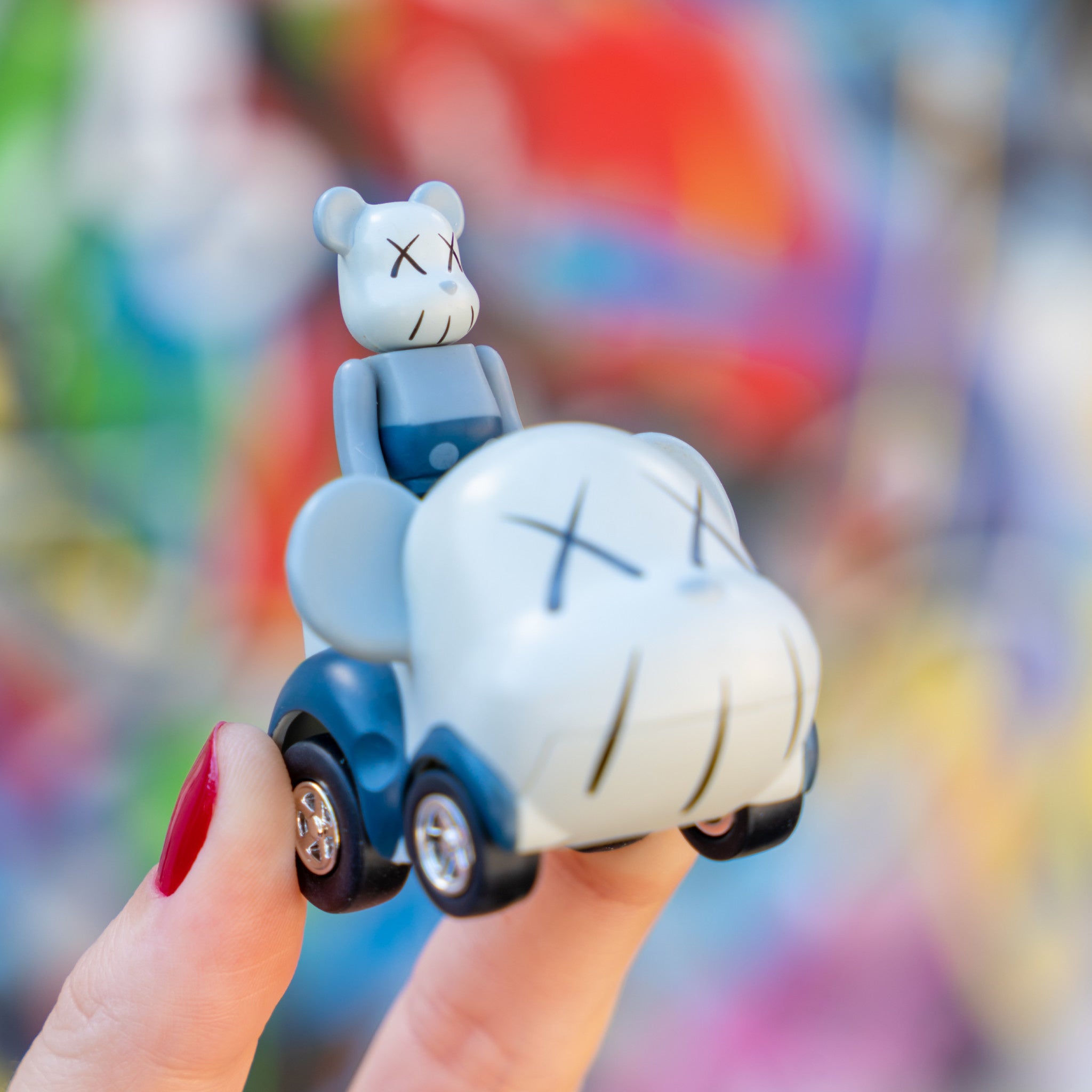 Exclusive KAWS Be@rbrick x Takara Tomy Gray – Limited Edition