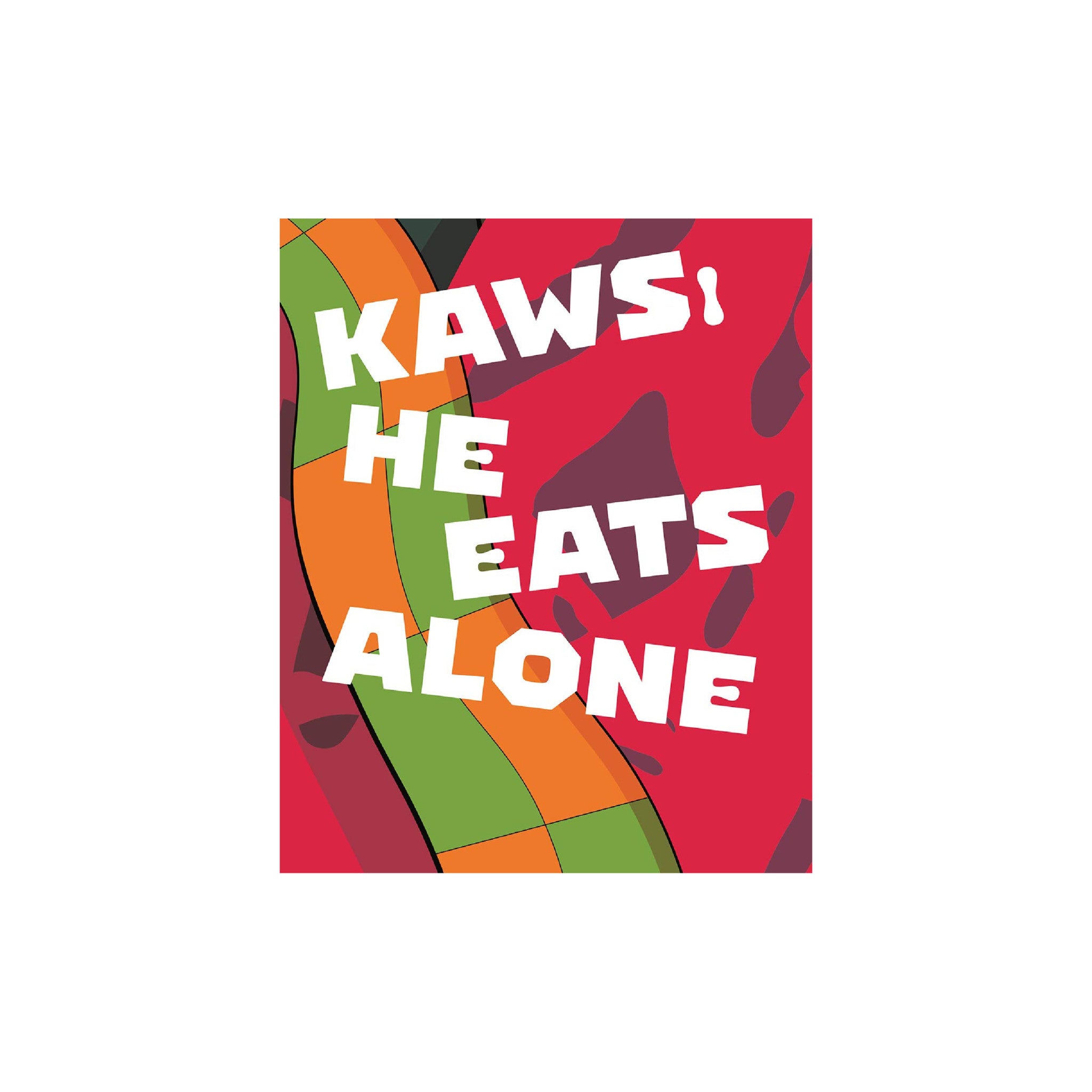 Kaws: He Eats Alone - Wynwood Walls Shop Main image
