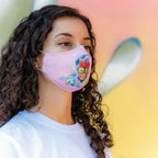Kayla Mahaffey CALL FOR BACKUP x Wynwood Walls ENRO Facemask - Wynwood Walls Shop