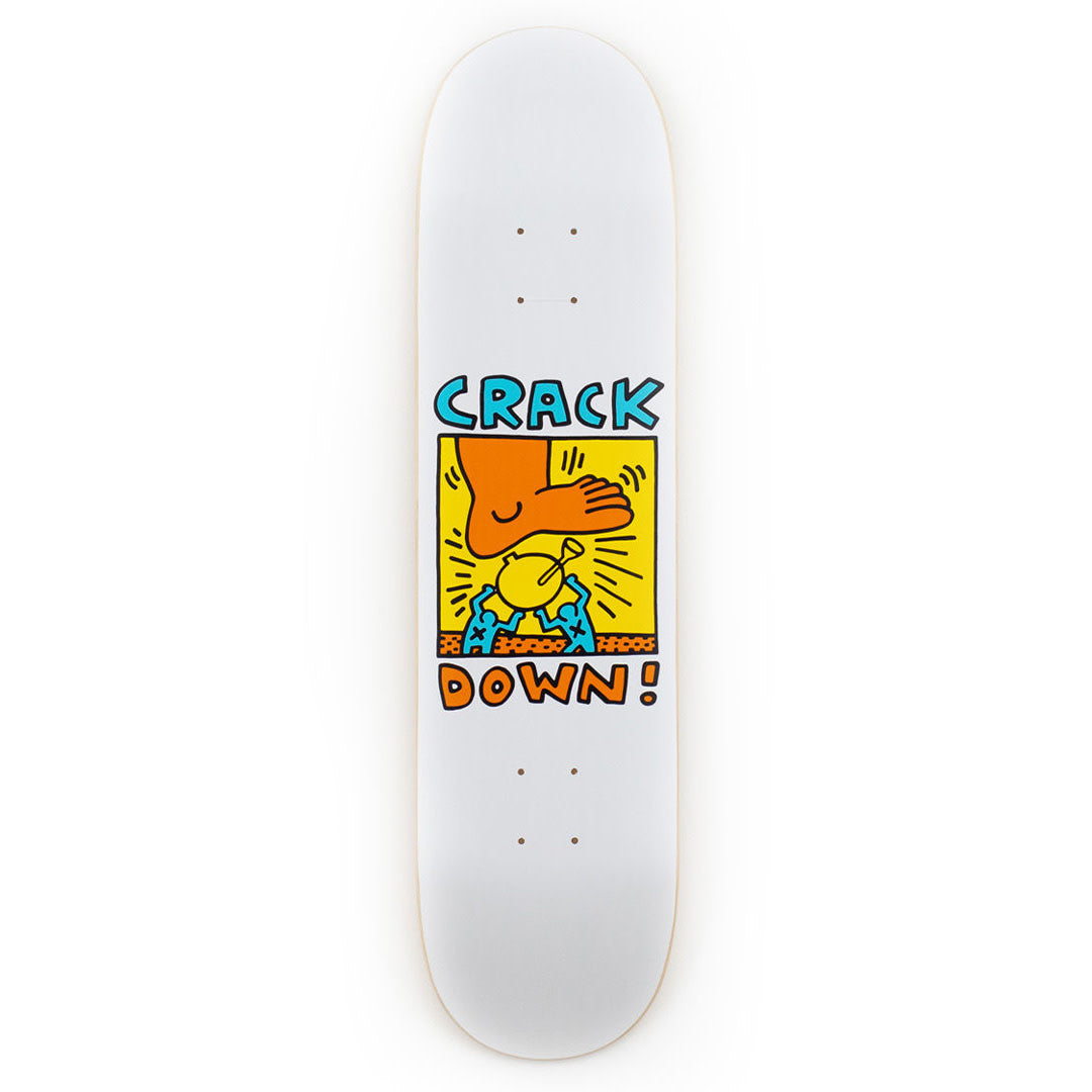 Explore the Exclusive Keith Haring CRACK DOWN Skate Deck | Limited Edi ...