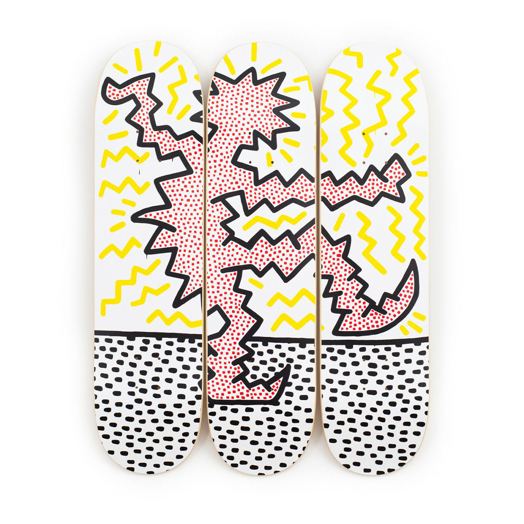 Keith Haring Electric Skate Deck - Wynwood Walls Shop
