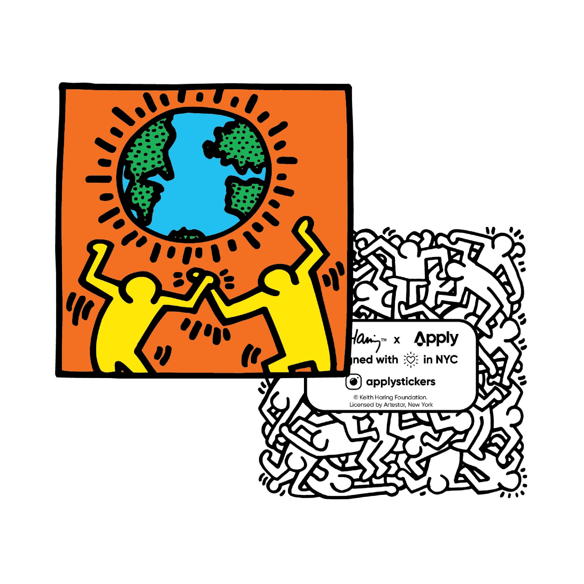 Keith Haring Sticker Pack I - Wynwood Walls Shop