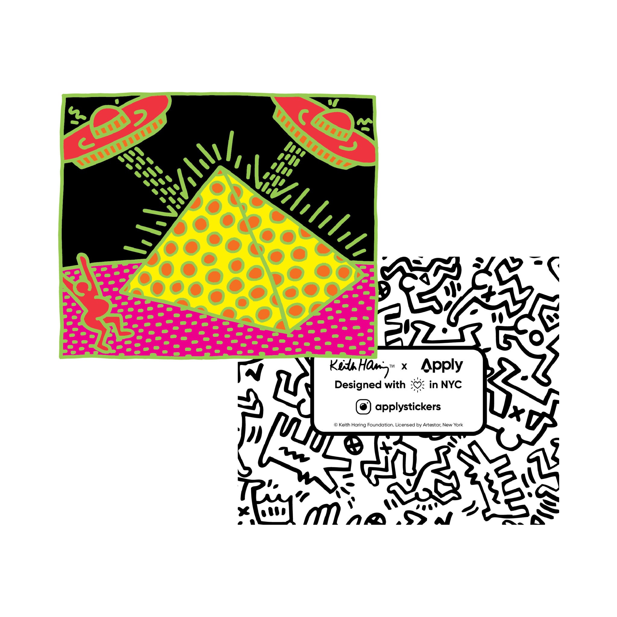 Keith Haring Sticker Pack I - Wynwood Walls Shop