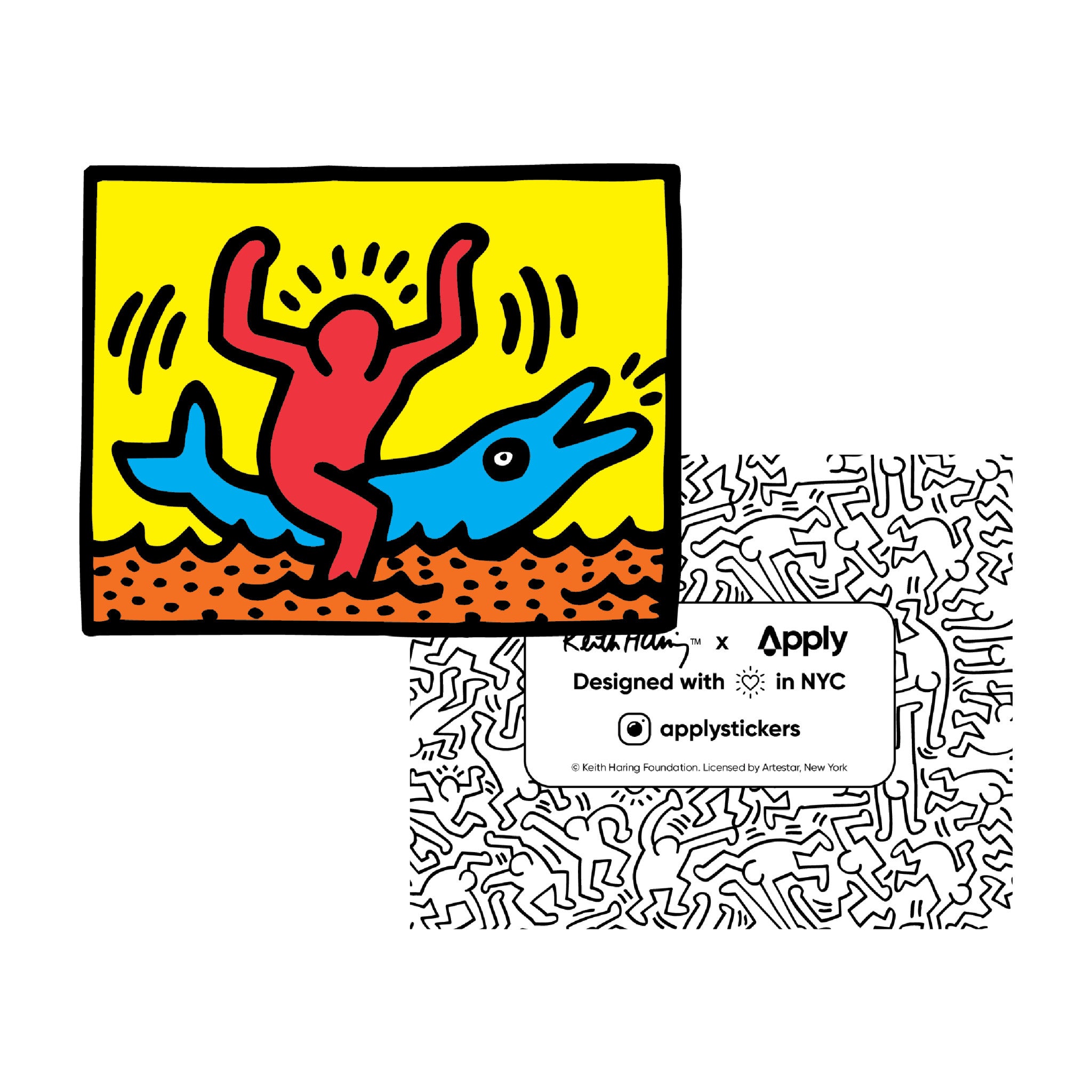 Keith Haring Sticker Pack I - Wynwood Walls Shop