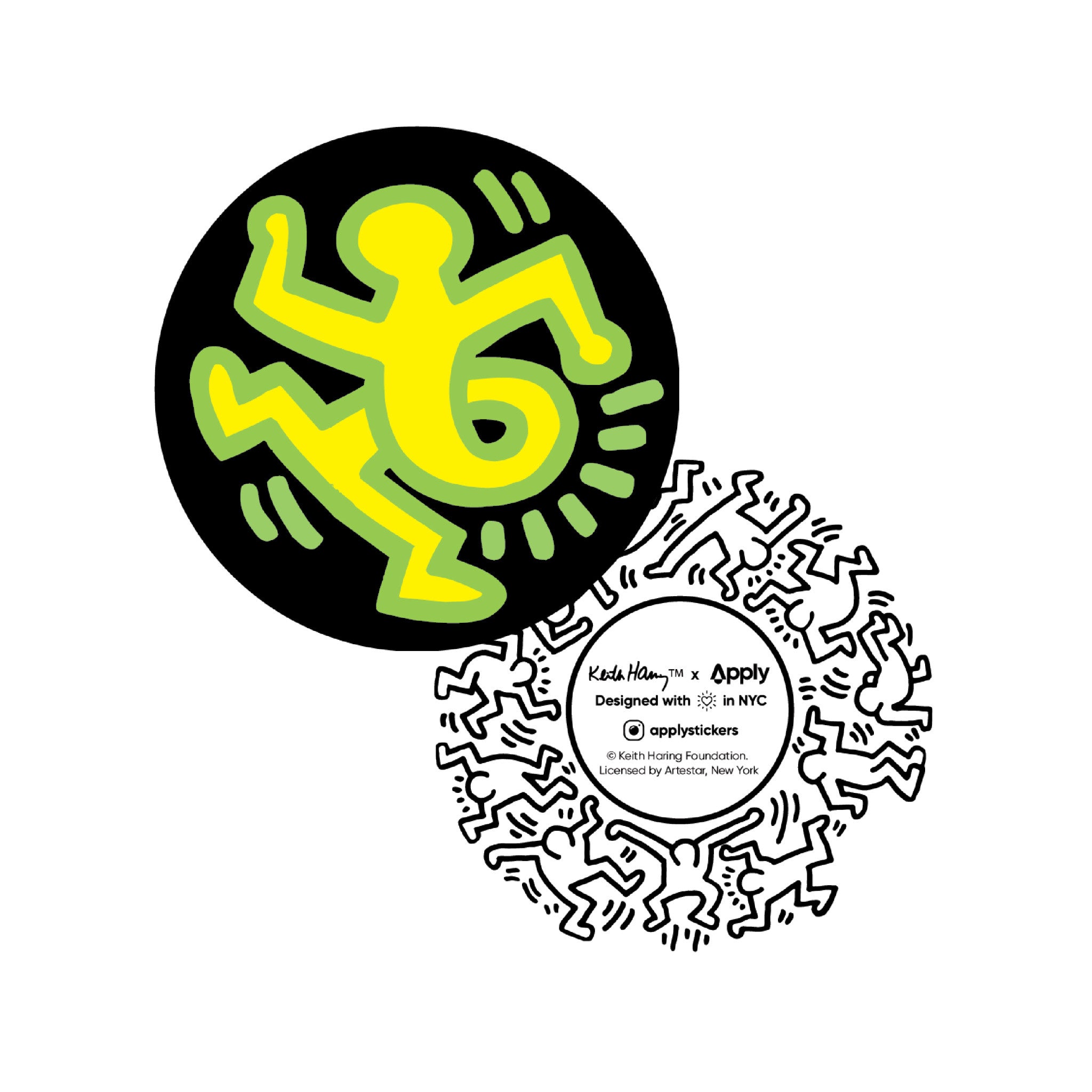 Keith Haring Sticker Pack I - Wynwood Walls Shop