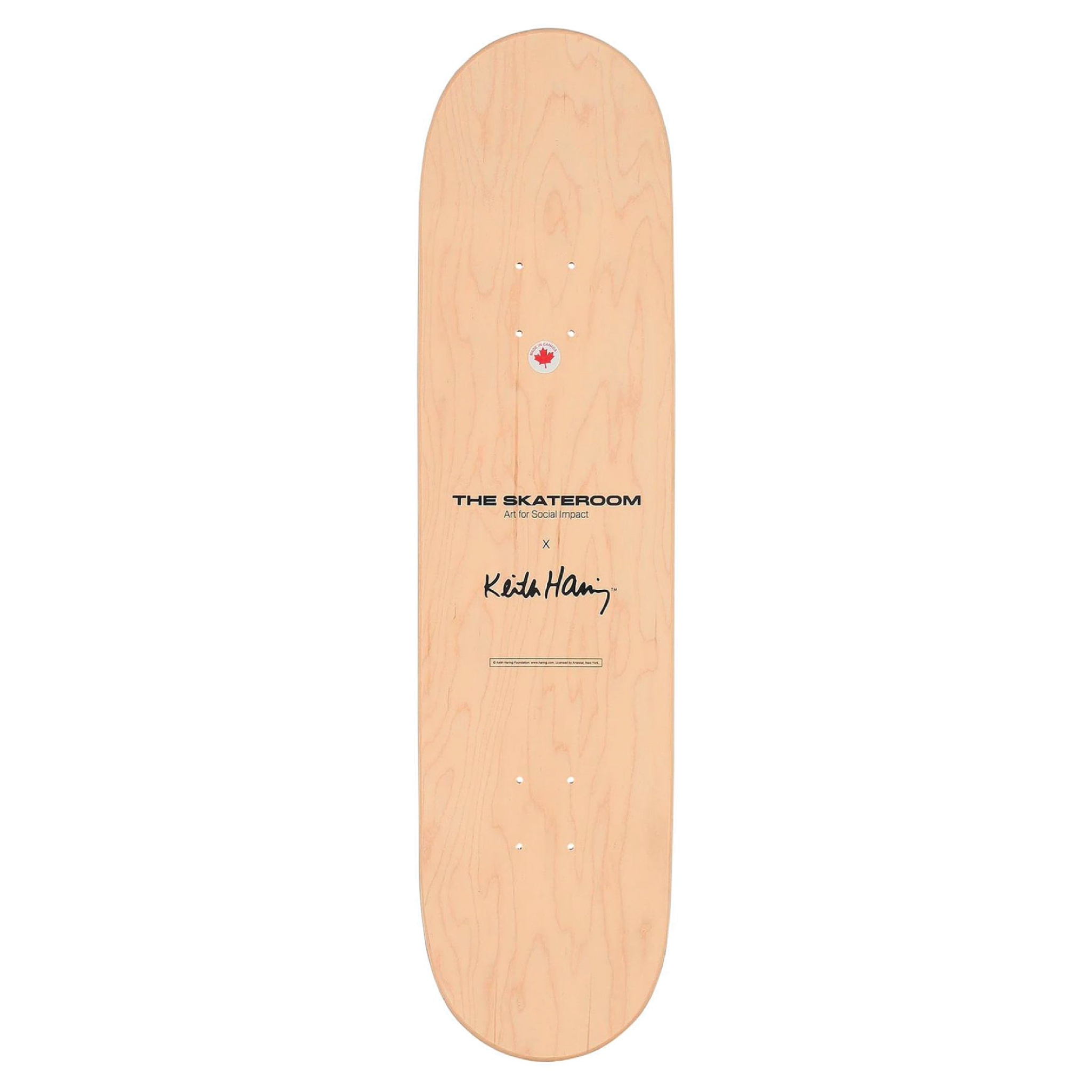 Keith Haring Untitled (Heart) Skate Deck - Wynwood Walls Shop