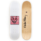 Keith Haring Smiles on Stripes Skate Deck - Wynwood Walls Shop