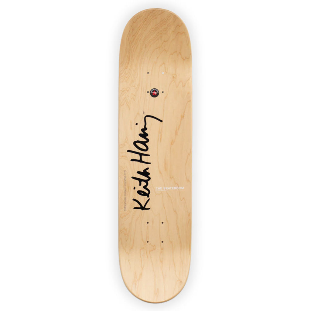 Keith Haring Smiles on Stripes Skate Deck - Wynwood Walls Shop