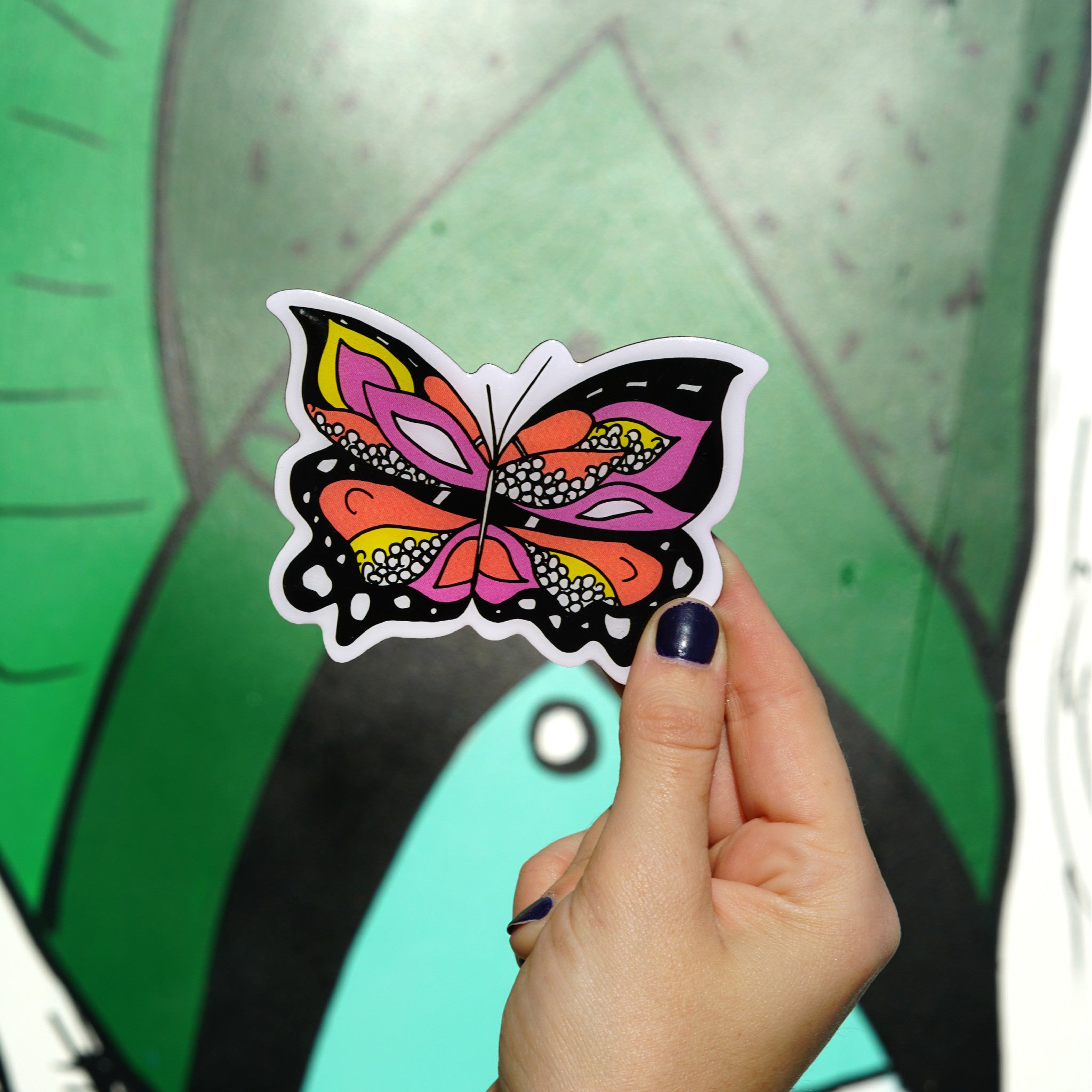 Kelsey Montague Butterfly Magnet - Wynwood Walls Shop