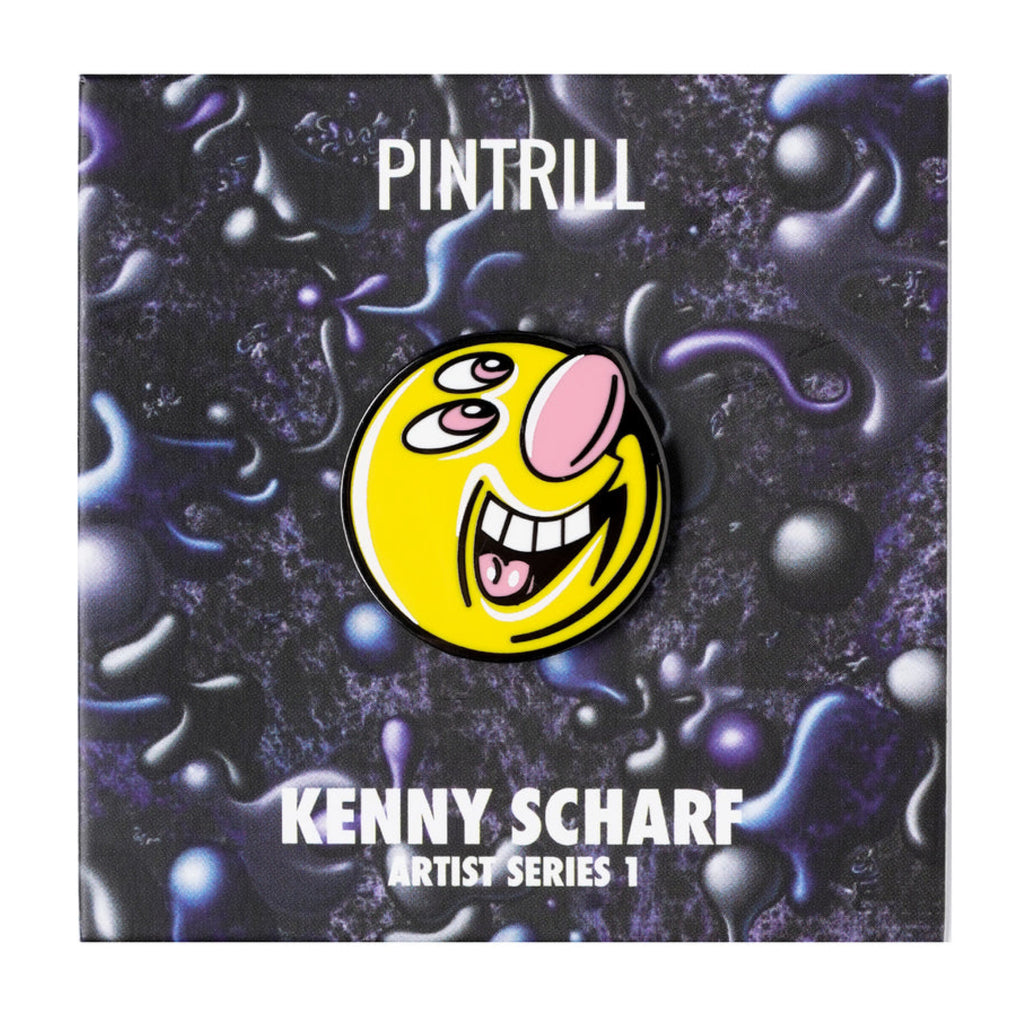 Kenny Scharf - Circle Pin - Wynwood Walls Shop