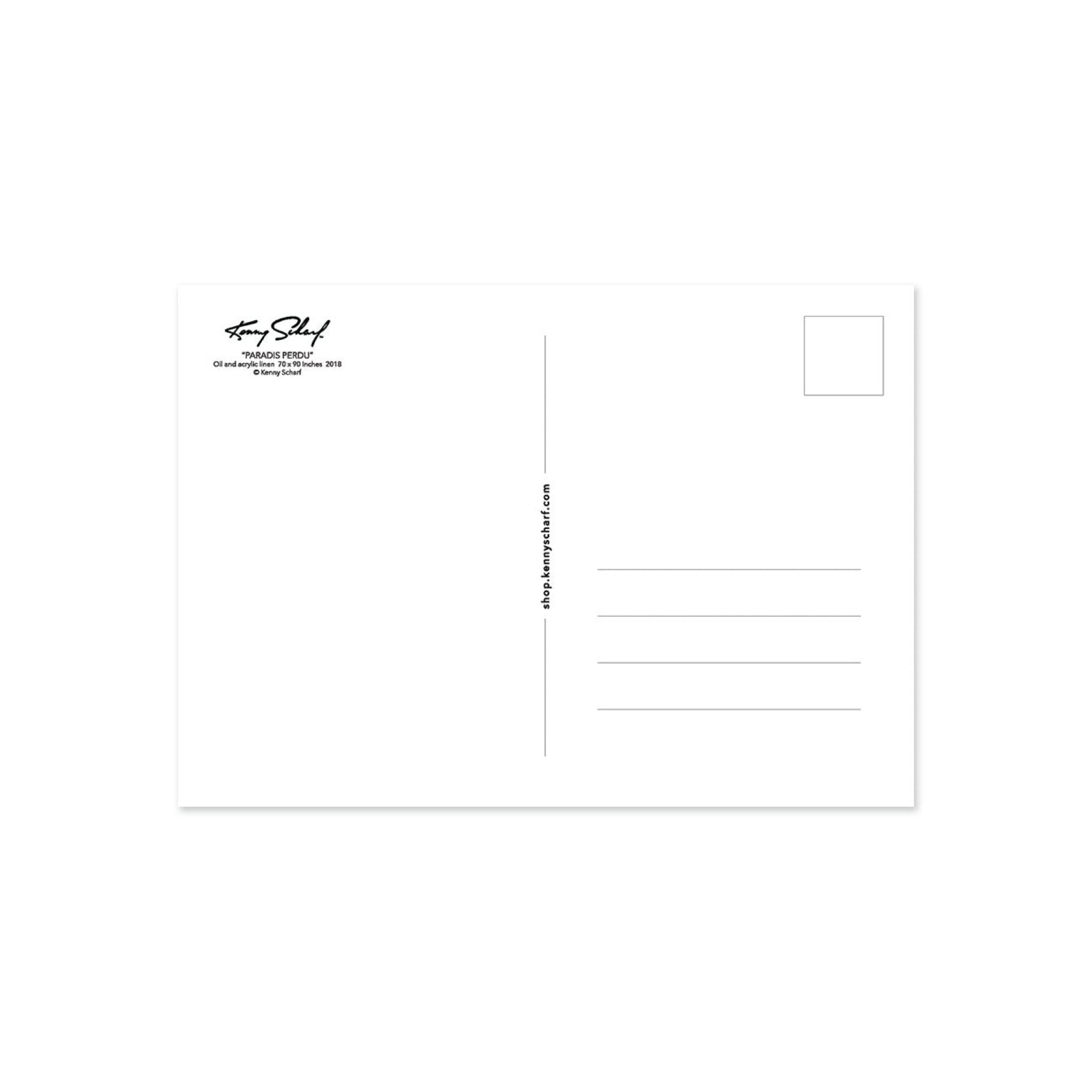 Kenny Scharf Peridus Perdu Postcard - Wynwood Walls Shop