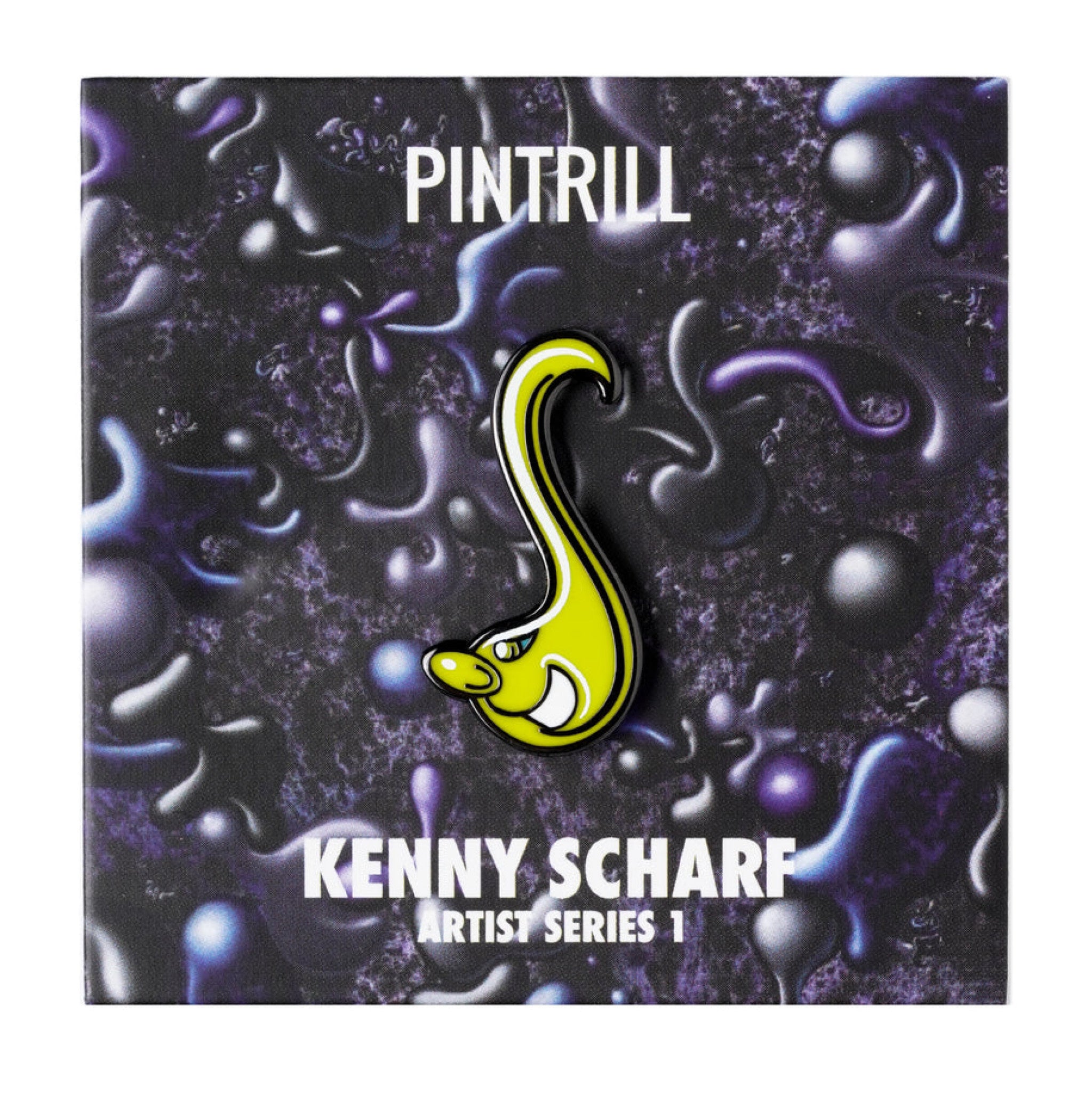 Kenny Scharf - Swoosh Pin - Wynwood Walls Shop