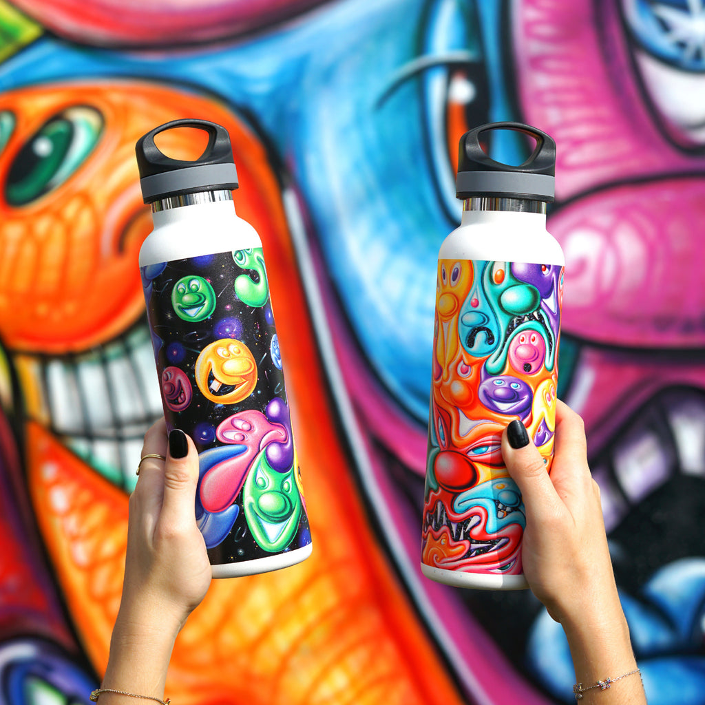 Kenny Scharf Water Bottle Bloborama - Wynwood Walls Shop