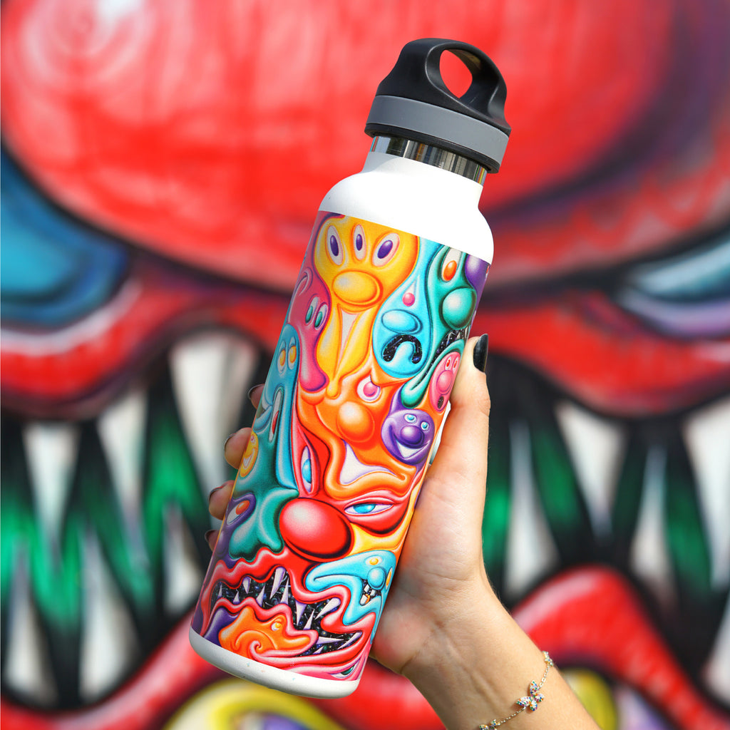 Kenny Scharf Water Bottle Bloborama - Wynwood Walls Shop