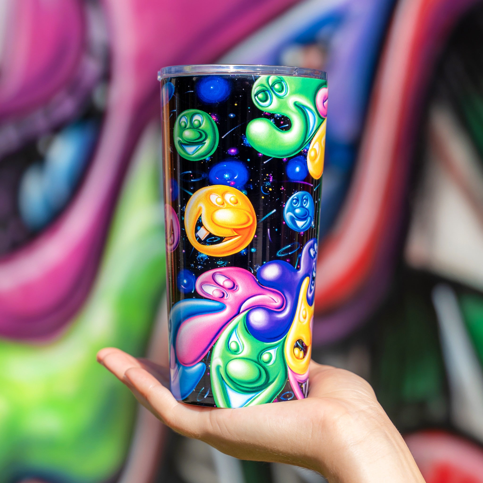 Kenny Scharf Travel Tumbler - Globzoz - Wynwood Walls Shop