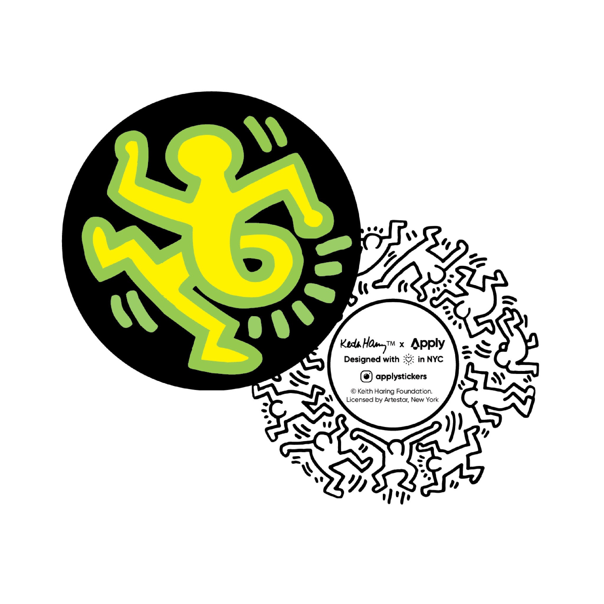 Keith Haring Sticker Pack III - Wynwood Walls Shop