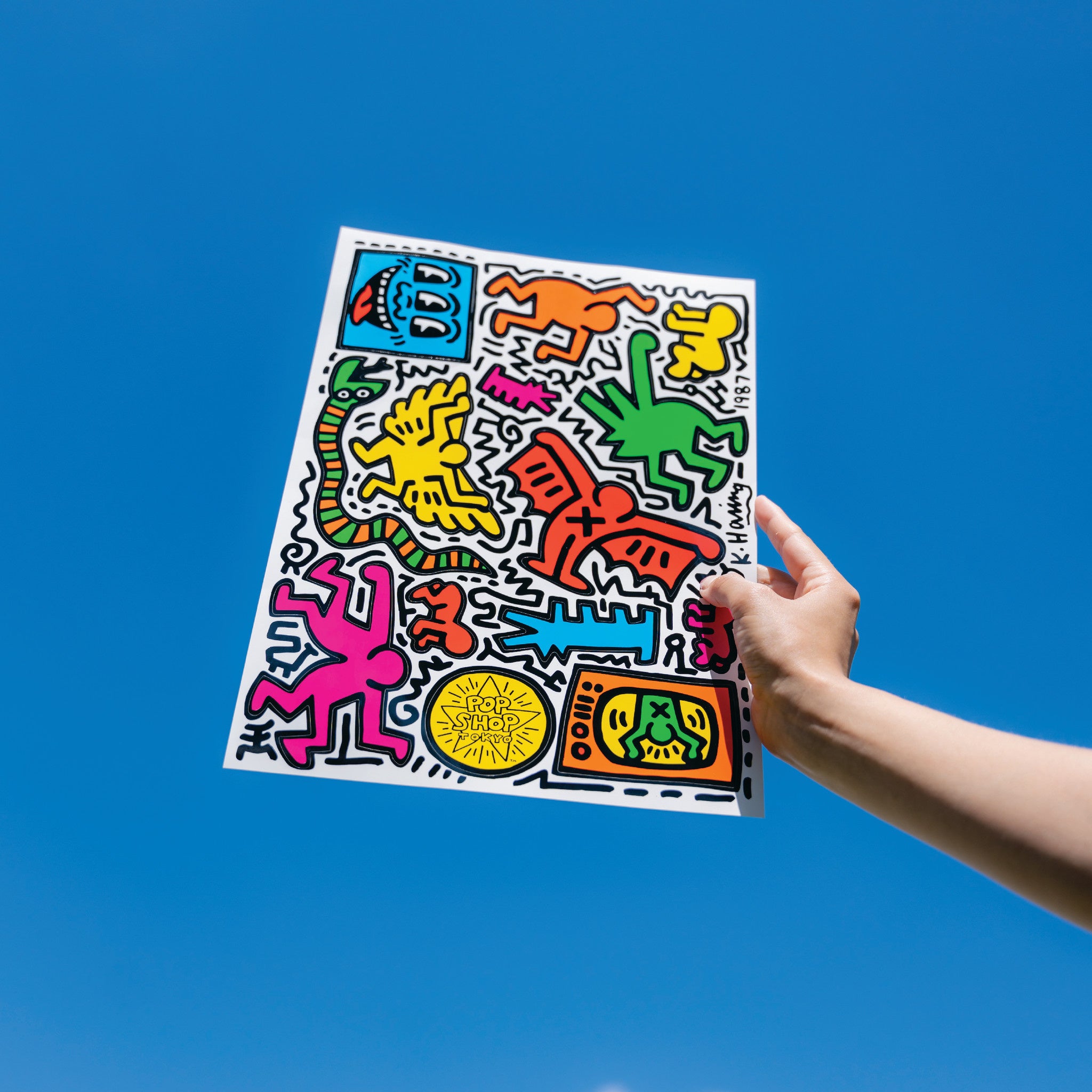 Get groovy with Keith Haring