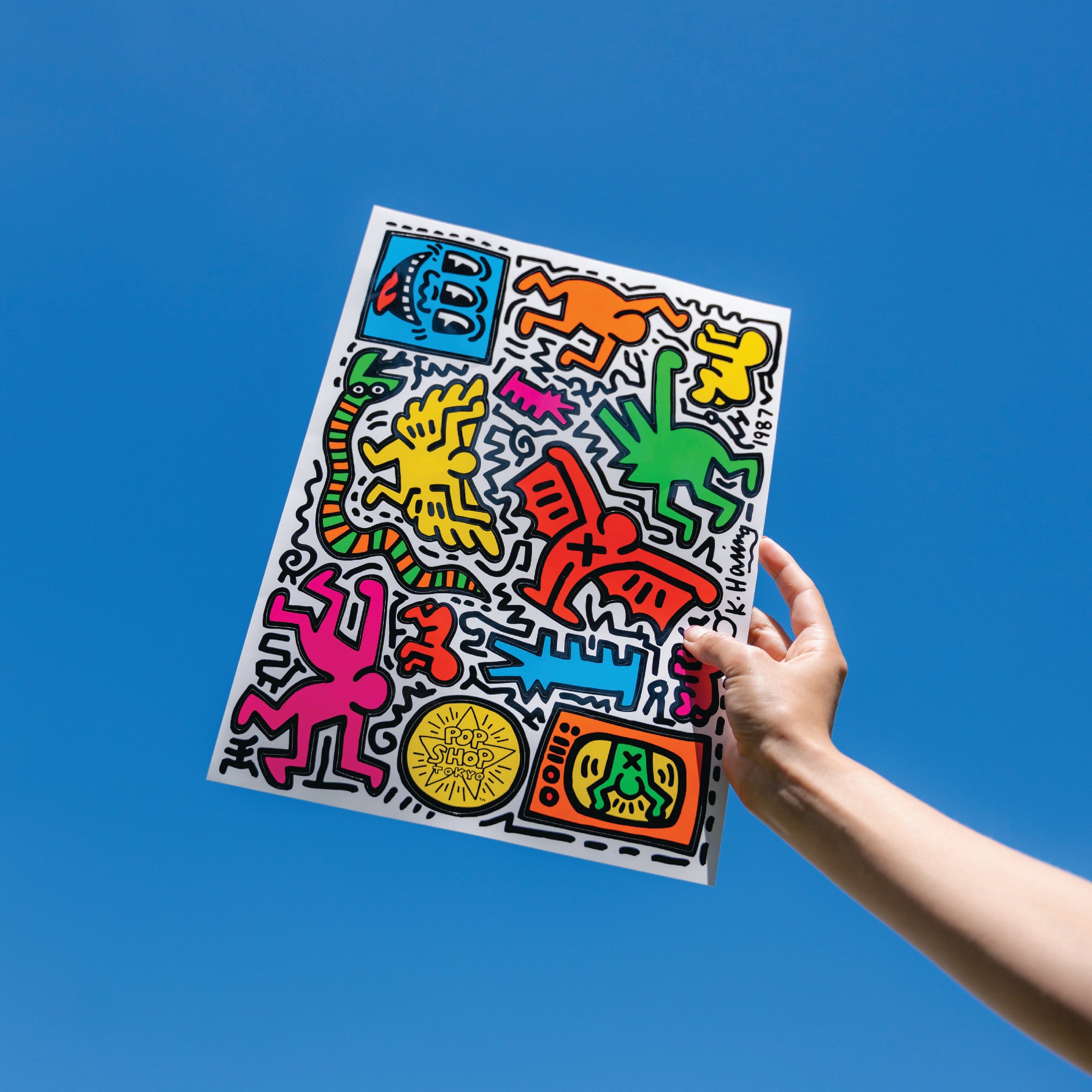 Keith Haring Pop Art Stickers – molonado