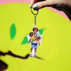 Kayla Mahaffey "Kid in Play” Keychain - Wynwood Walls Shop