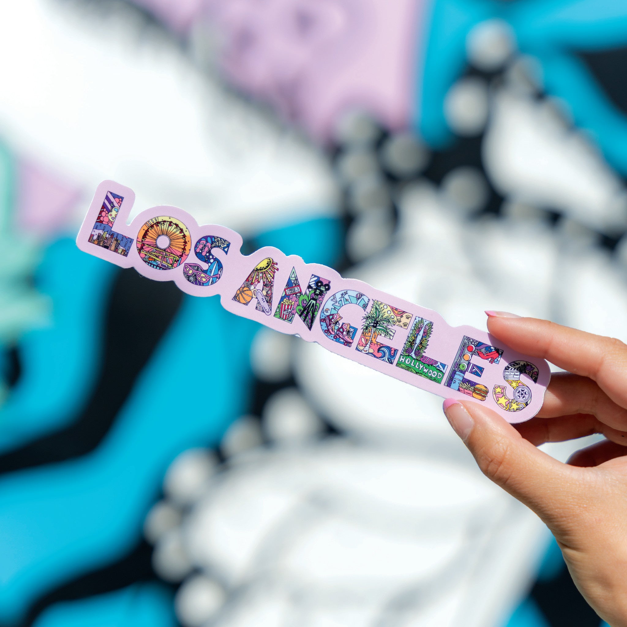 Kelsey Montague City Sticker L.A. Secondary image