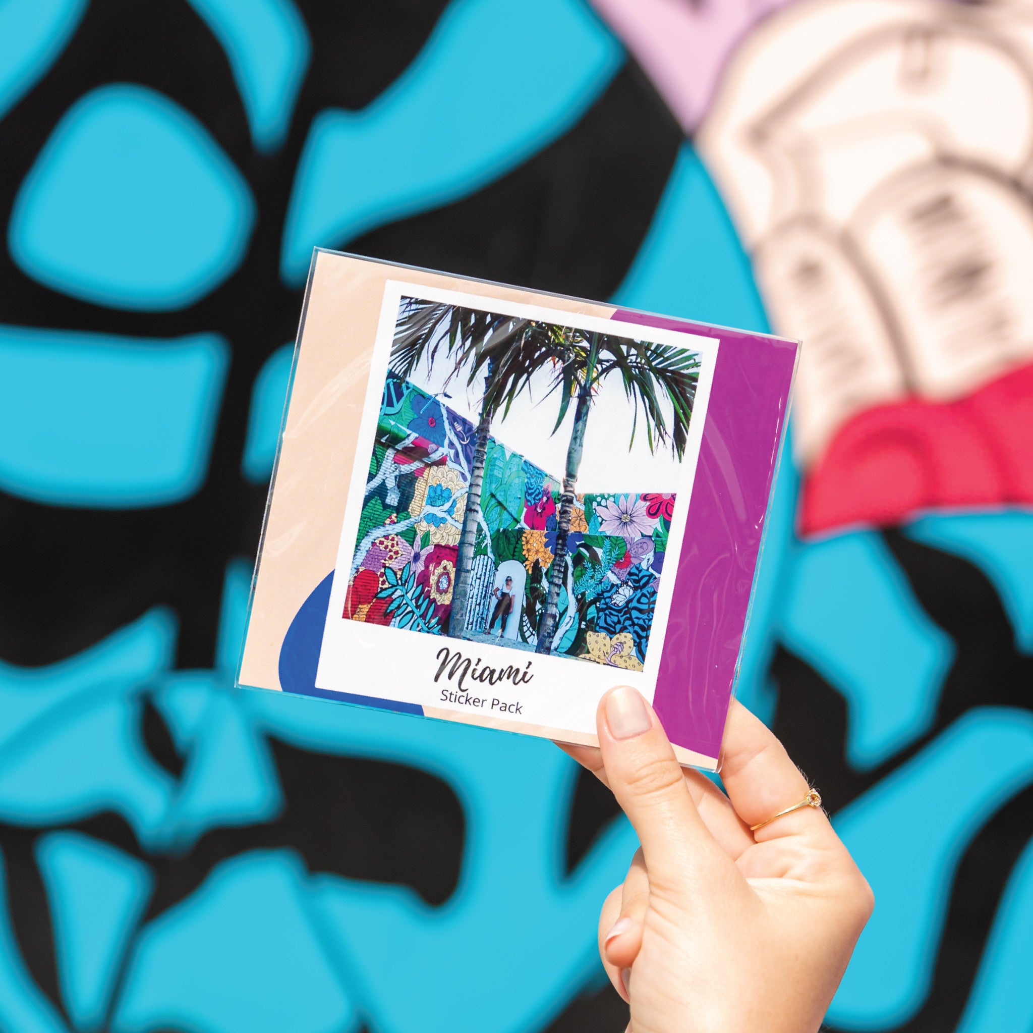 Kelsey Montague Sticker Pack Miami - Wynwood Walls Shop