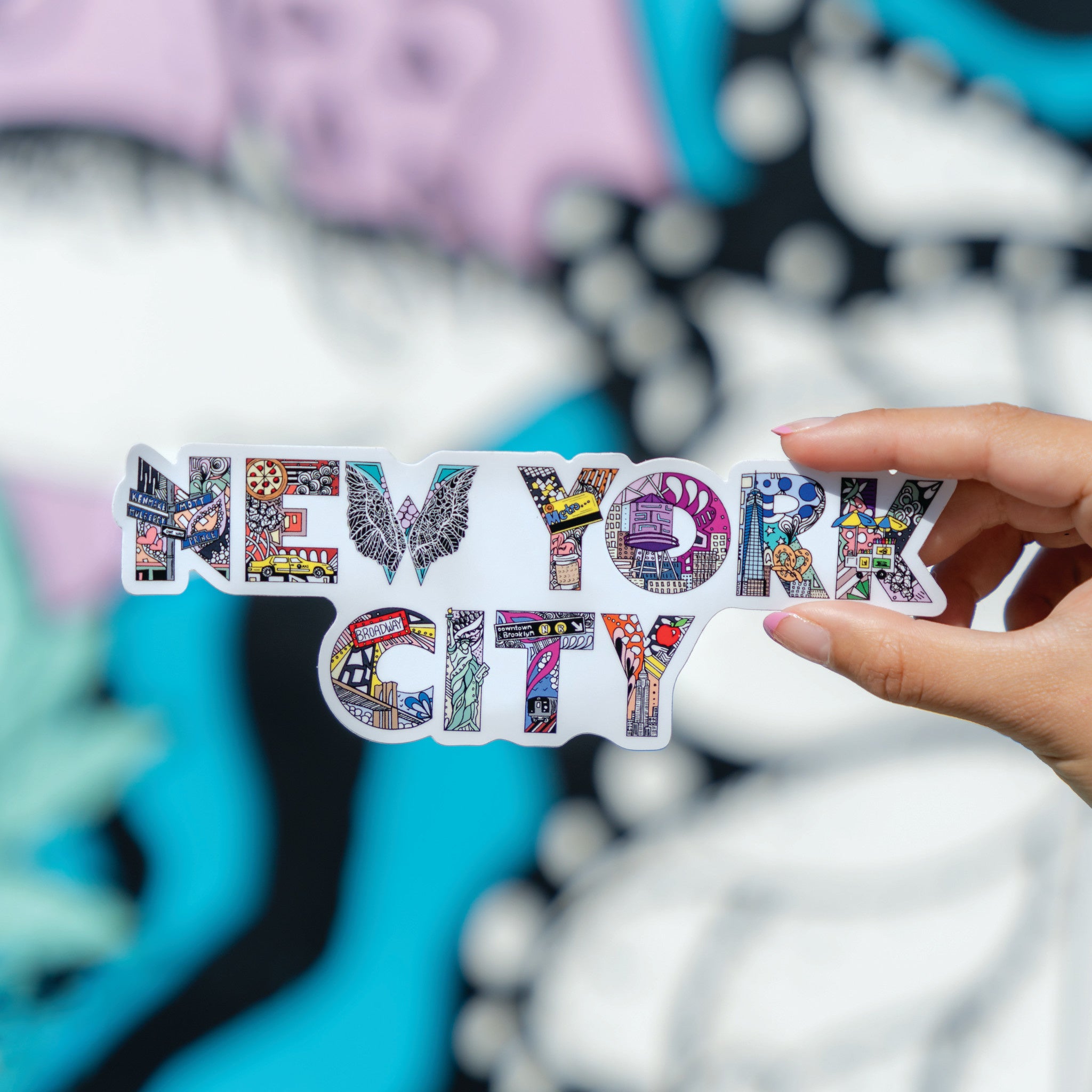 Kelsey Montague City Sticker NYC - Wynwood Walls Shop