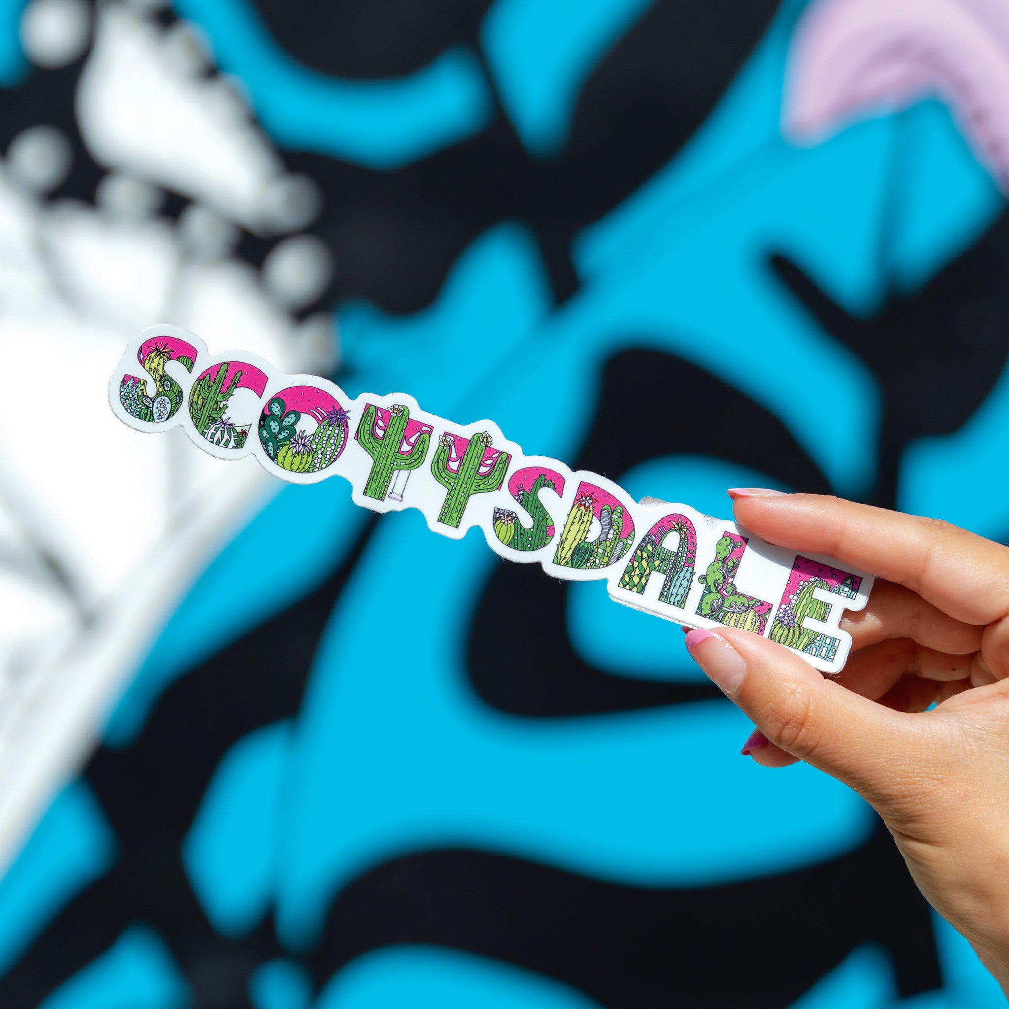 Kelsey Montague City Sticker Scottsdale - Wynwood Walls Shop
