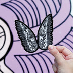 Kelsey Montague What Lifts You Wing Sticker - Wynwood Walls Shop