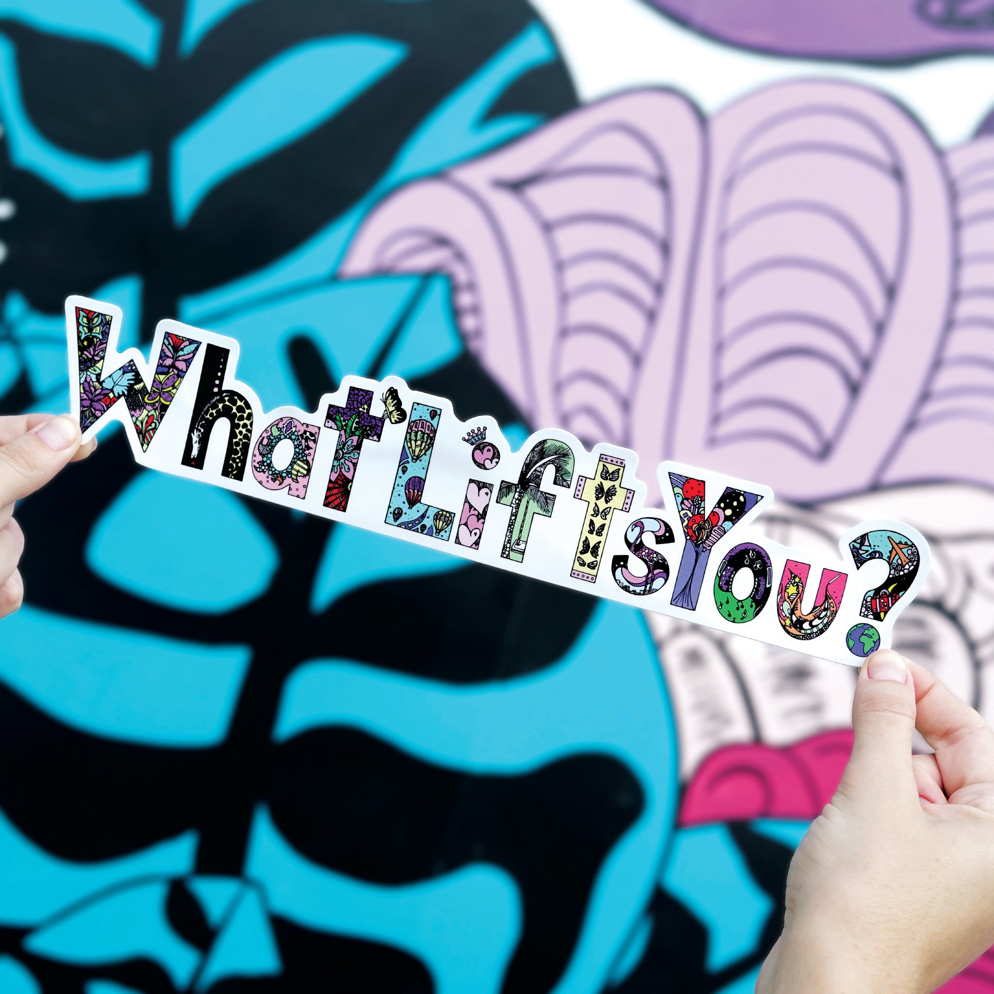 Kelsey Montague Sticker - Wynwood Walls Shop