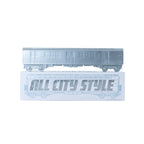 All City Style Silver Train - Single 20" Half Car Model