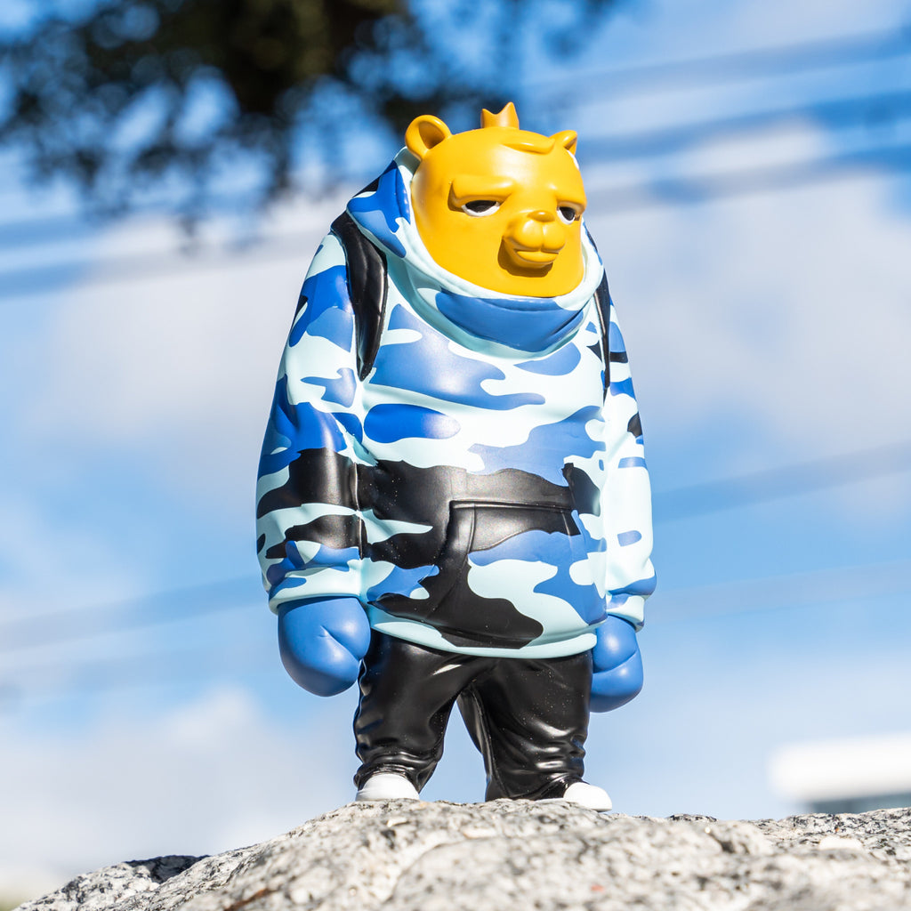 JC Rivera x Mike Fudge The Kub Champ Blue Camo Edition - Wynwood Walls Shop