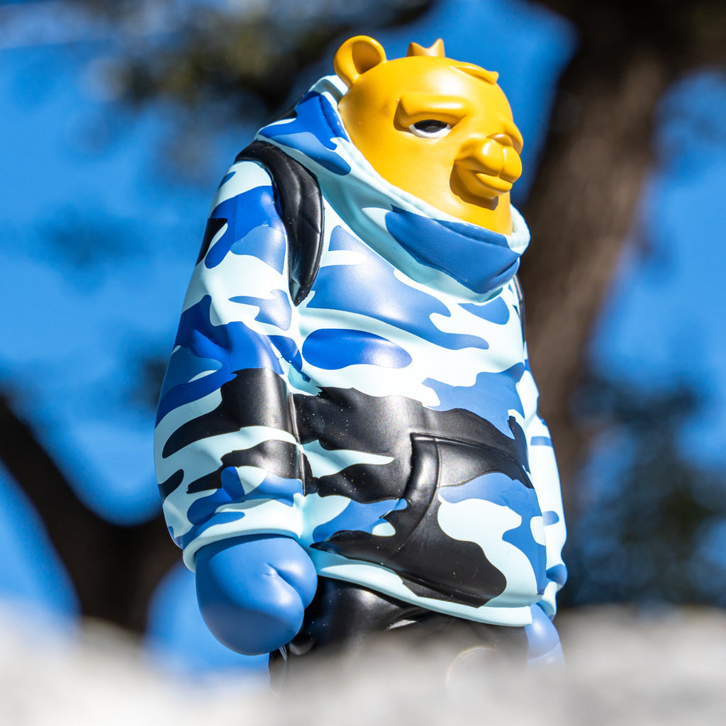 JC Rivera x Mike Fudge The Kub Champ Blue Camo Edition - Wynwood Walls Shop