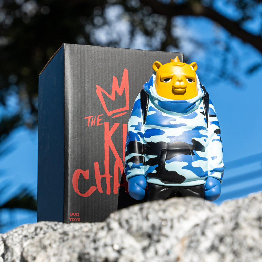 JC Rivera x Mike Fudge The Kub Champ Blue Camo Edition - Wynwood Walls Shop