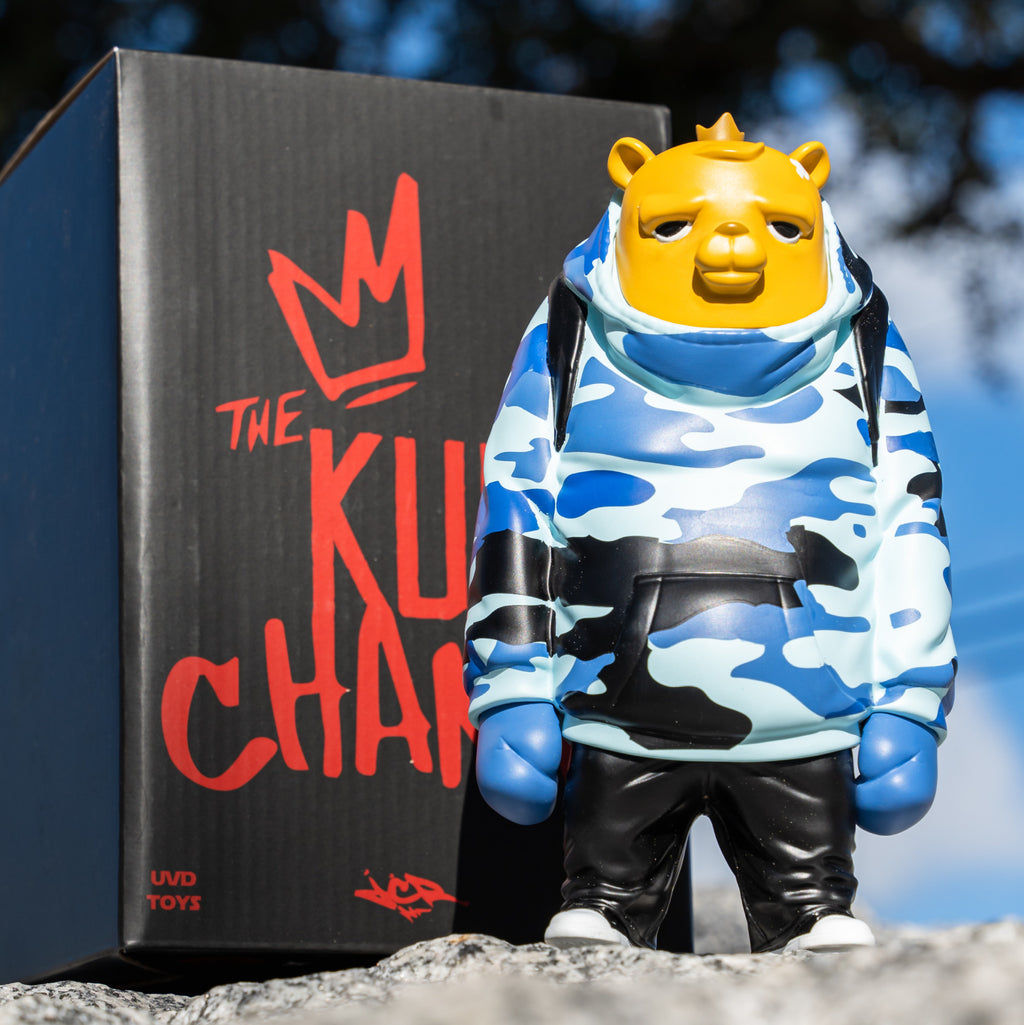 JC Rivera x Mike Fudge The Kub Champ Blue Camo Edition - Wynwood Walls Shop